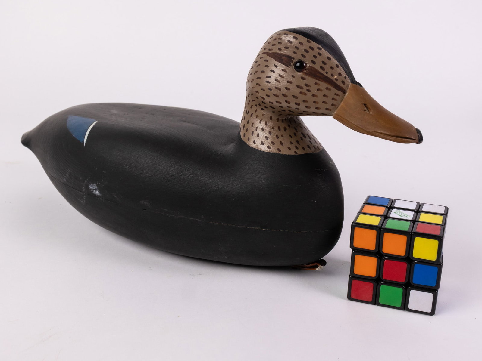 Jim Gale (1899 - 1971) Brigantine, NJ | Black Duck Hen Decoy - 2