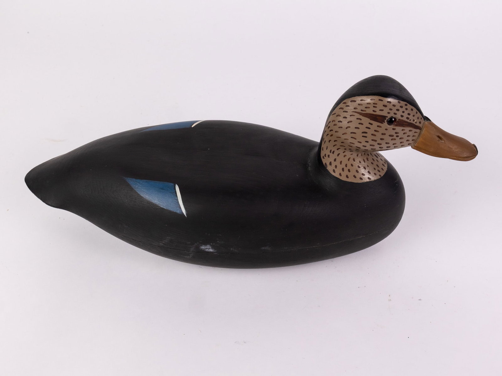 Jim Gale (1899 - 1971) Brigantine, NJ | Black Duck Hen Decoy - 5