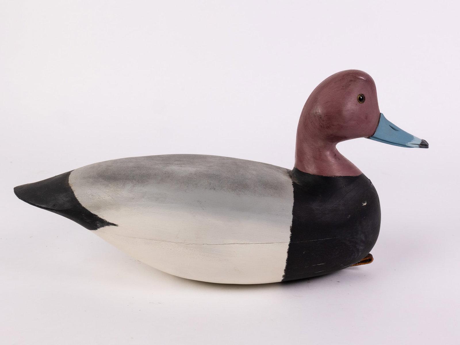 Jim Gale (1899 - 1971) Brigantine, NJ | Redhead Drake Duck Decoy - 3