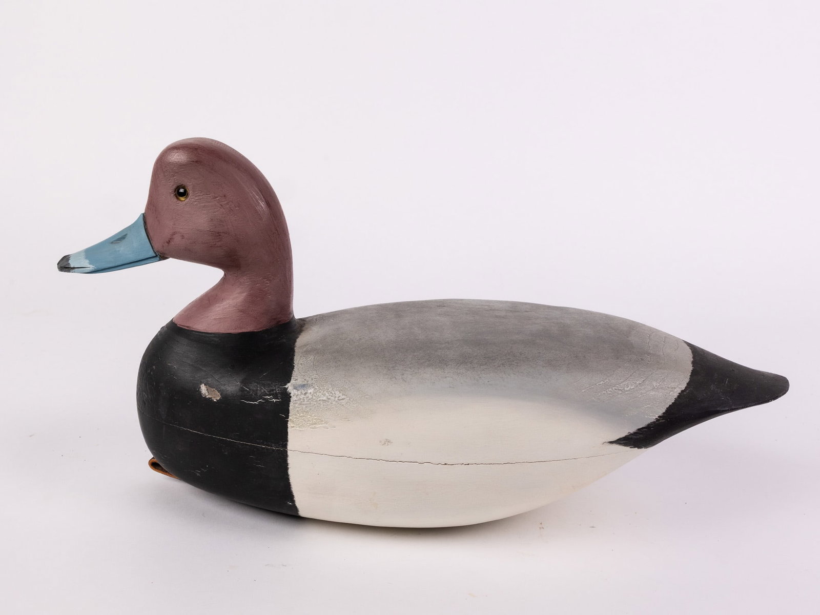 Jim Gale (1899 - 1971) Brigantine, NJ | Redhead Drake Duck Decoy - 5