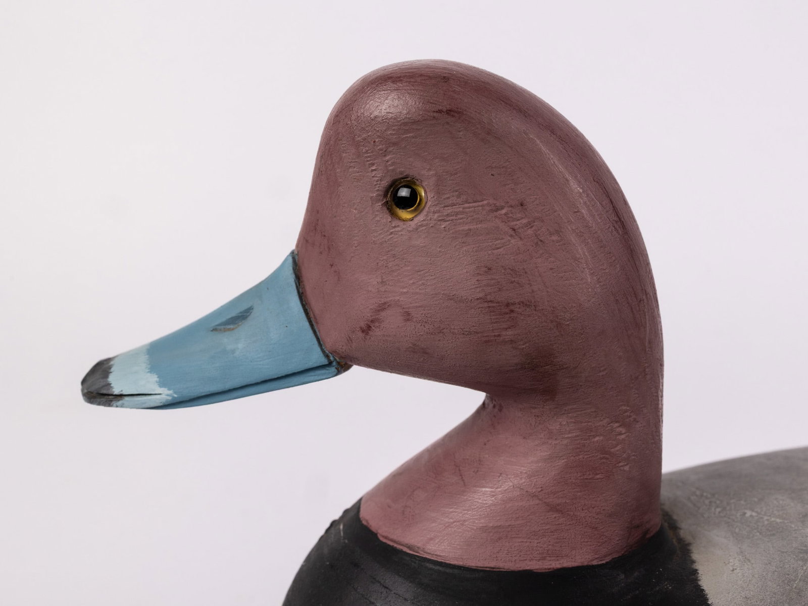 Jim Gale (1899 - 1971) Brigantine, NJ | Redhead Drake Duck Decoy - 6