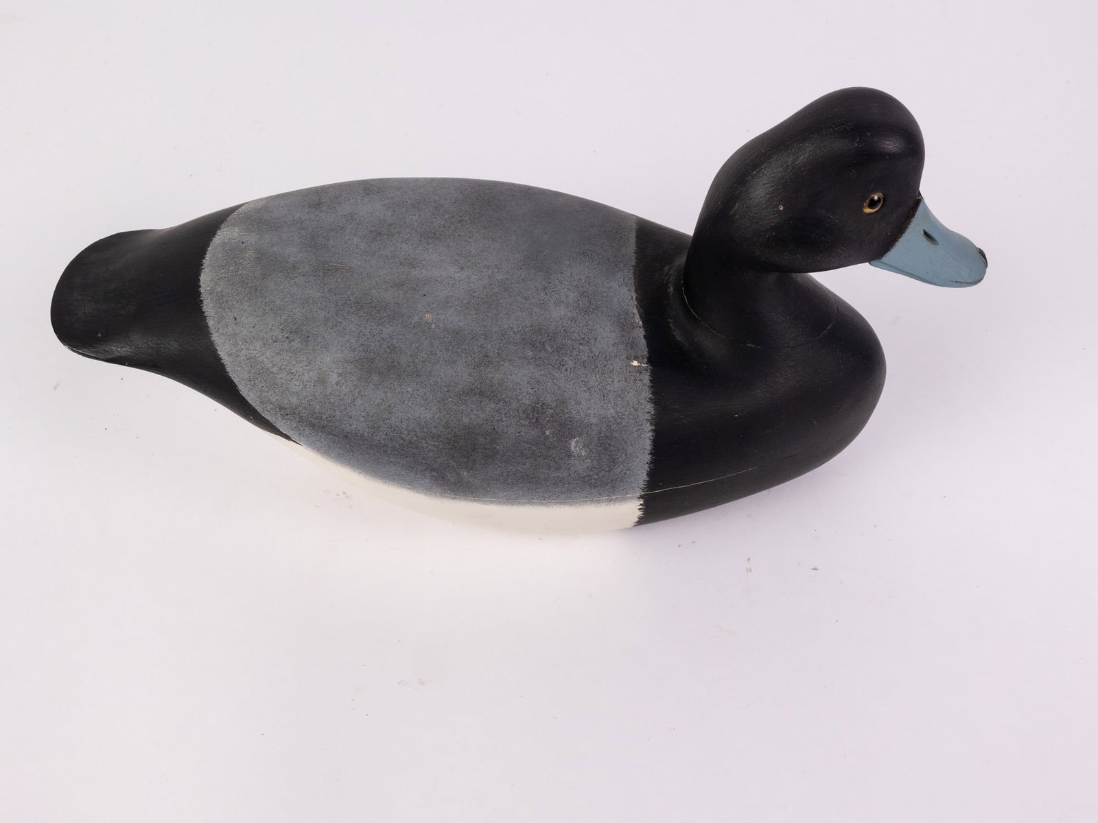Jim Gale (1899 - 1971) Brigantine, NJ | Bluebill Drake Duck Decoy - 4