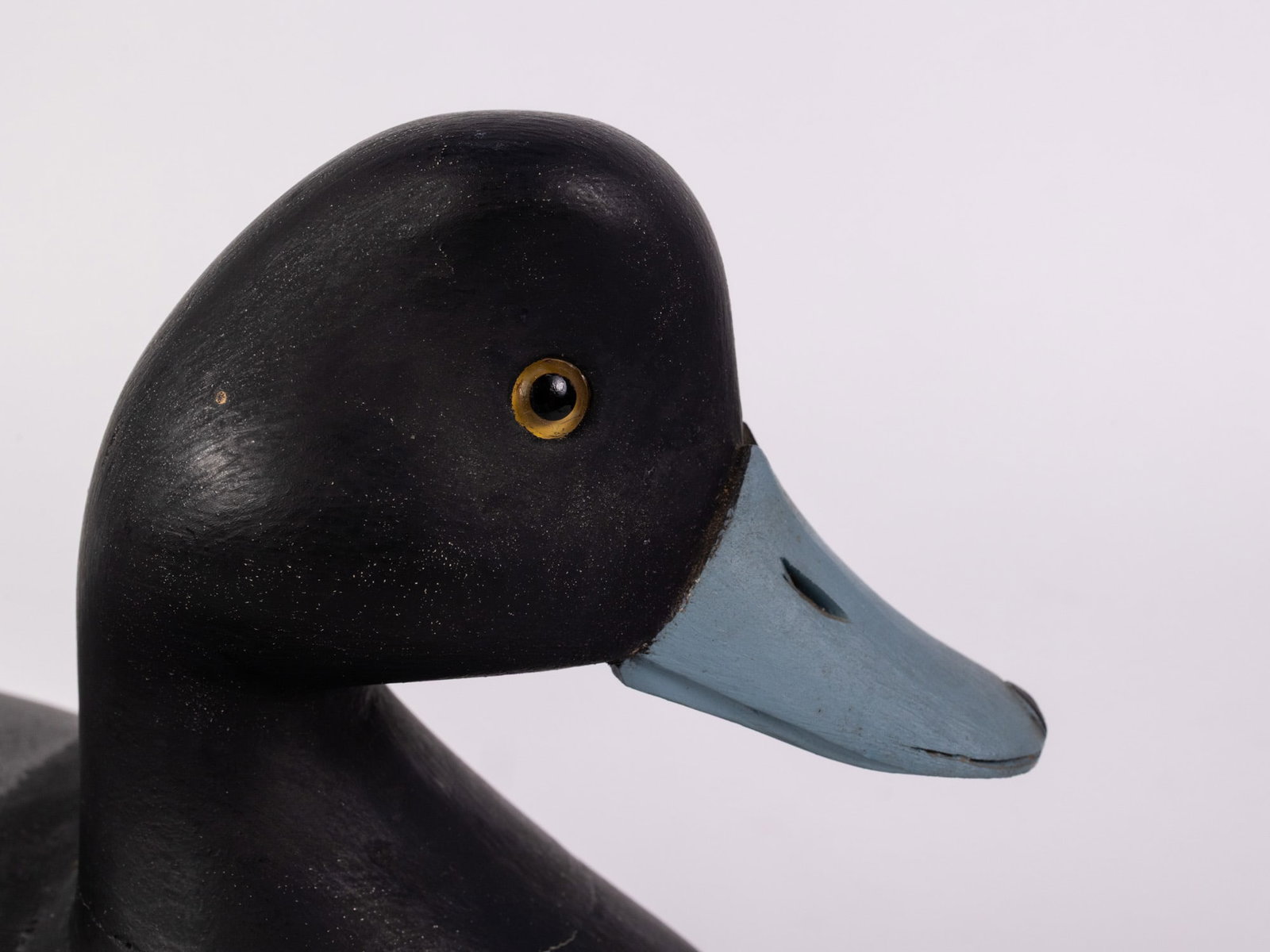 Jim Gale (1899 - 1971) Brigantine, NJ | Bluebill Drake Duck Decoy - 5