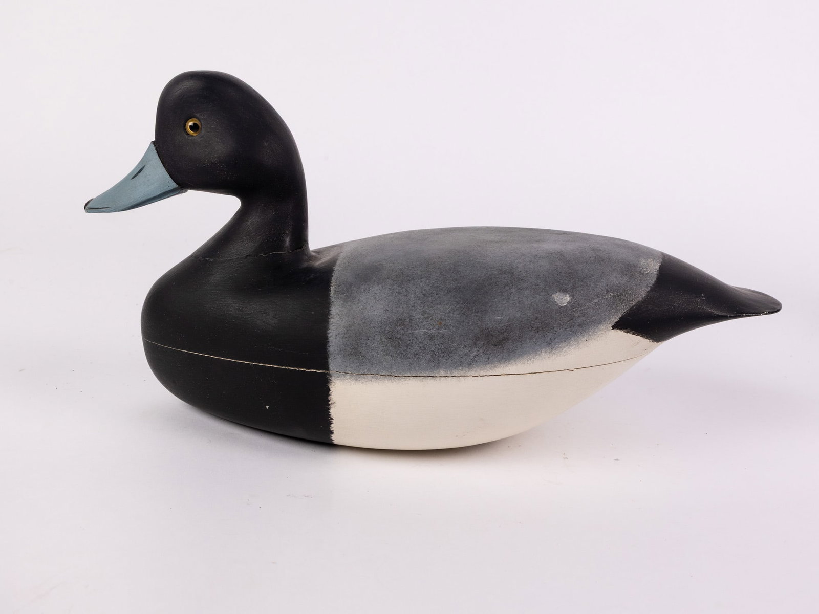Jim Gale (1899 - 1971) Brigantine, NJ | Bluebill Drake Duck Decoy - 6