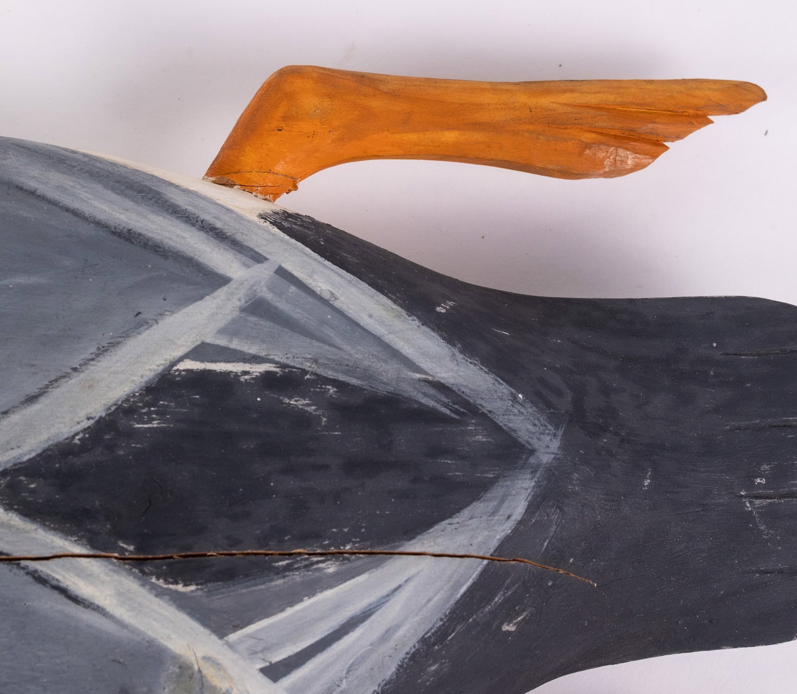Jim Gale (1899 - 1971) Brigantine, NJ | "Dead Duck" Wall Mounted Decoy - 5