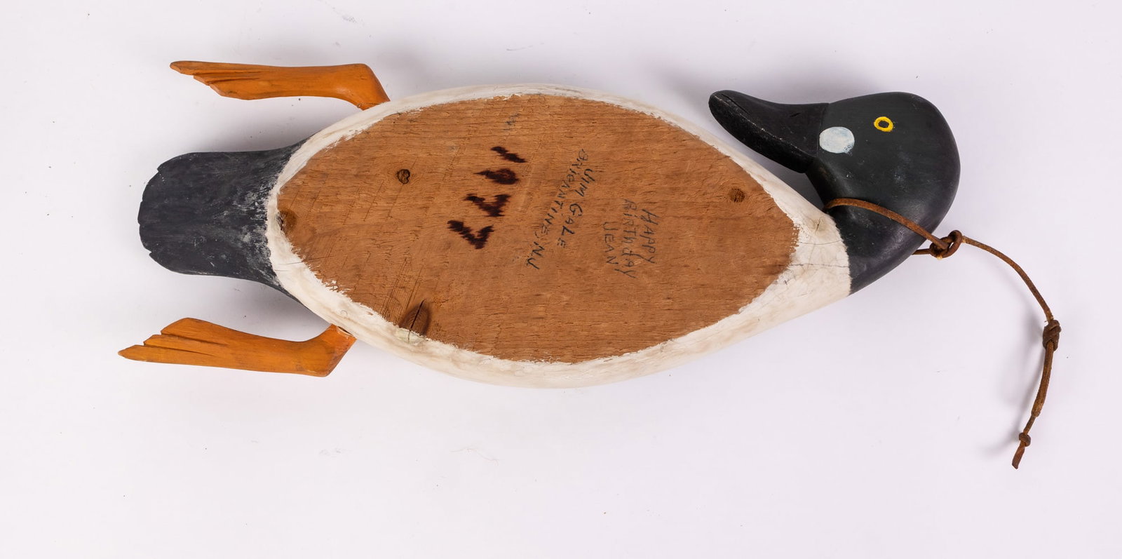 Jim Gale (1899 - 1971) Brigantine, NJ | "Dead Duck" Wall Mounted Decoy - 6