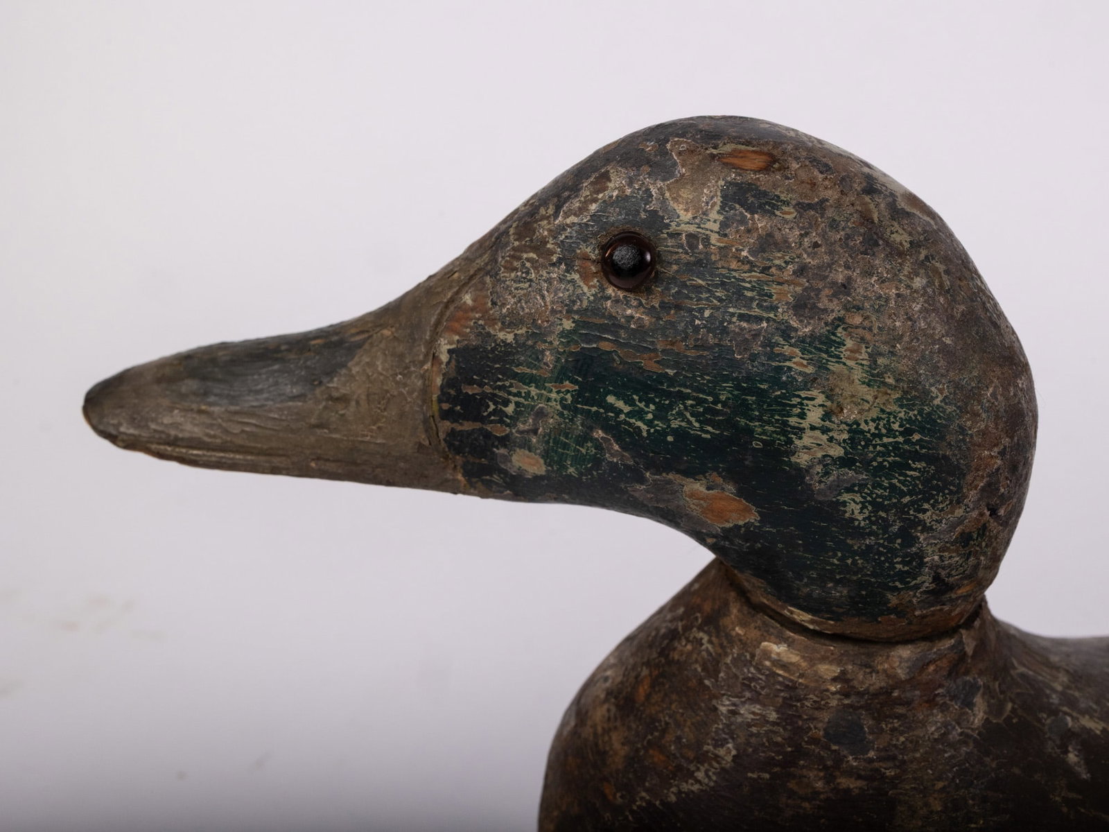 Vintage Mallard Drake Duck Decoy - 5