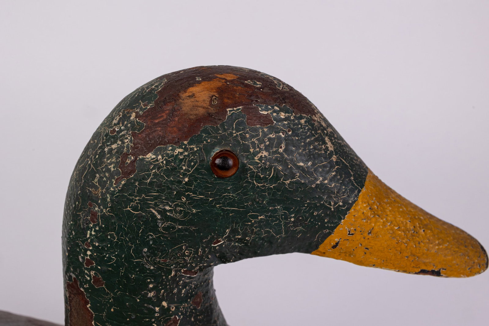 Vintage Mallard Drake Duck Decoy - 5