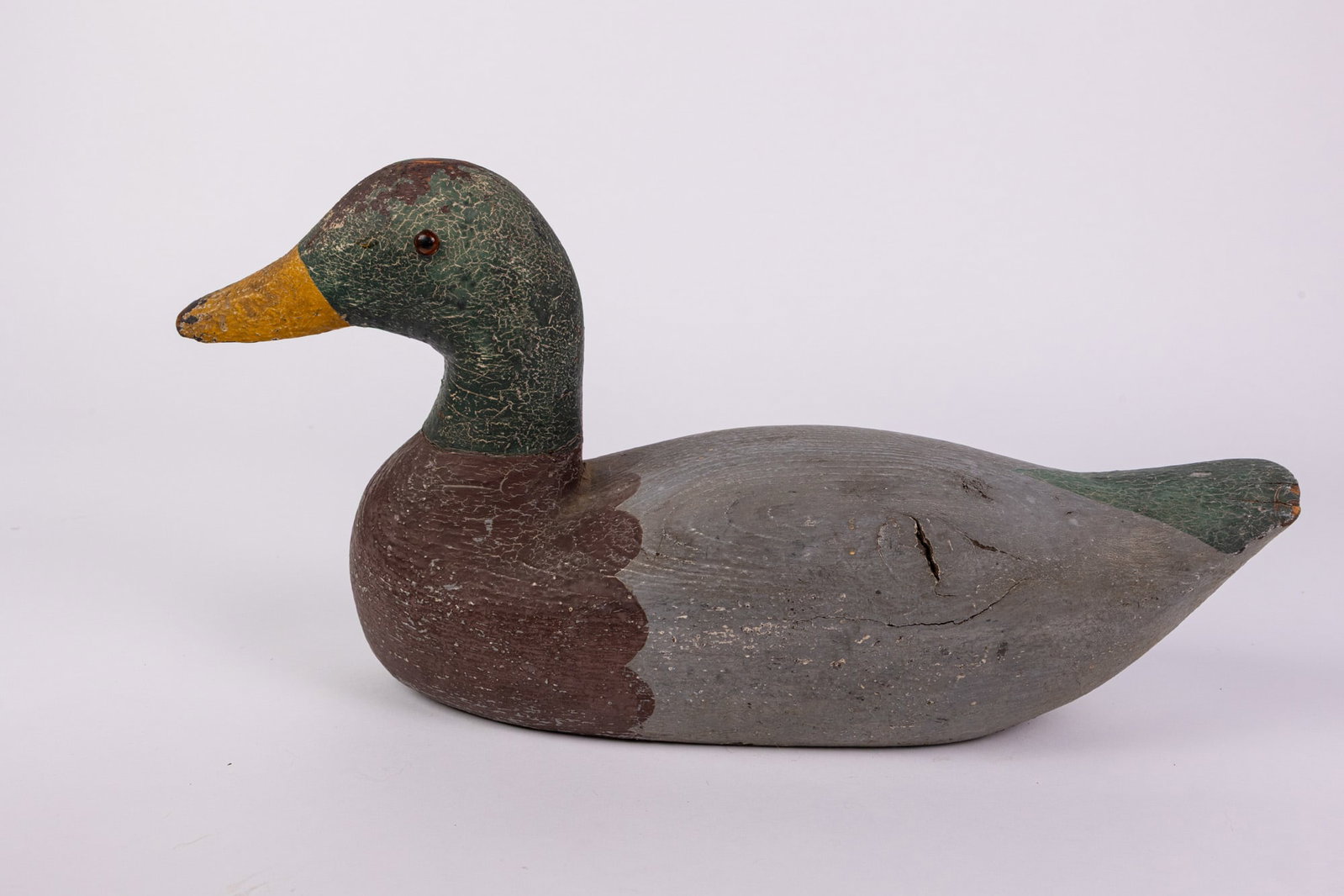 Vintage Mallard Drake Duck Decoy - 6