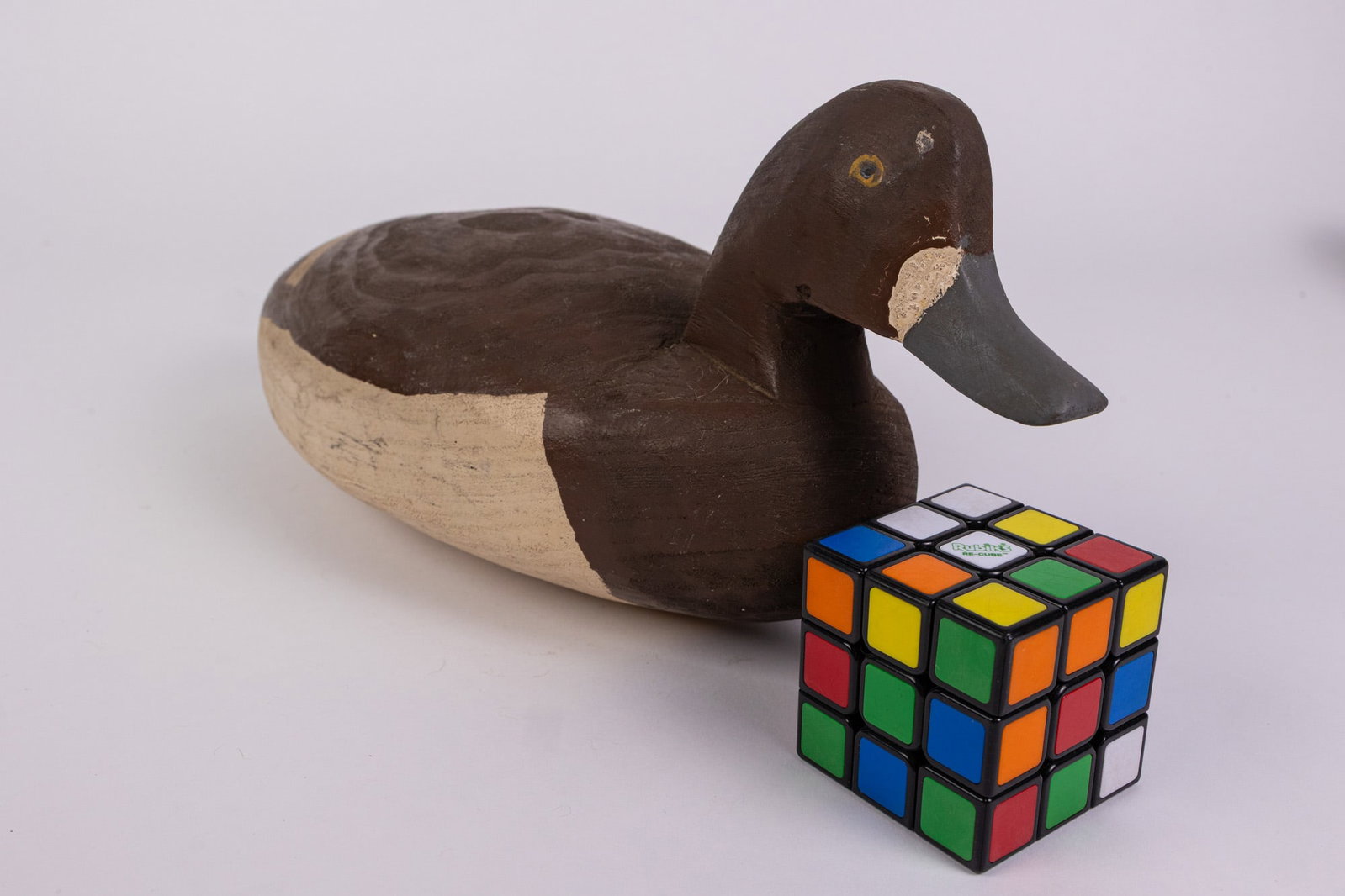 Vintage Bluebill Hen Duck Decoy - 2