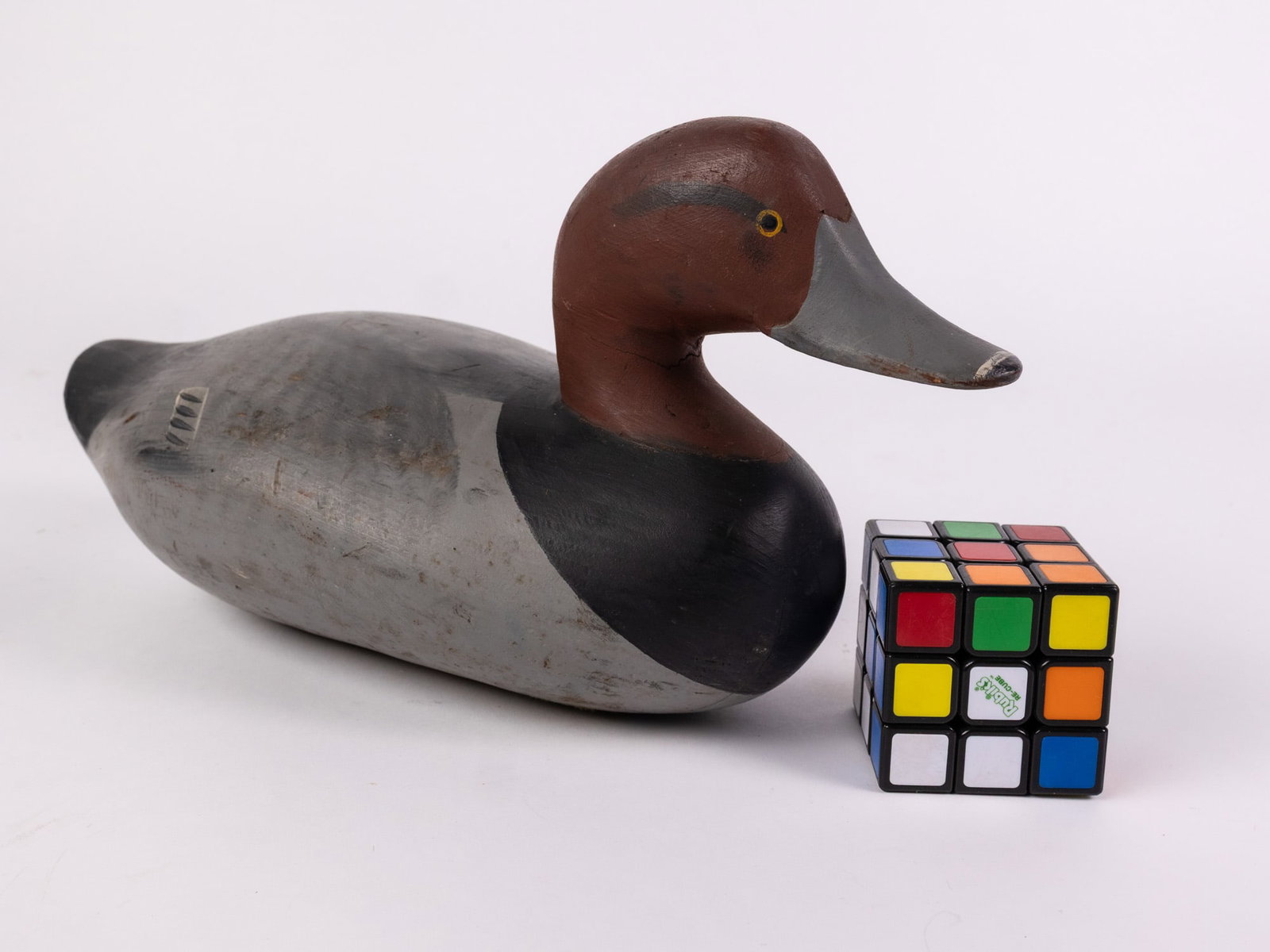 Vintage Redhead Drake Decoy - 2