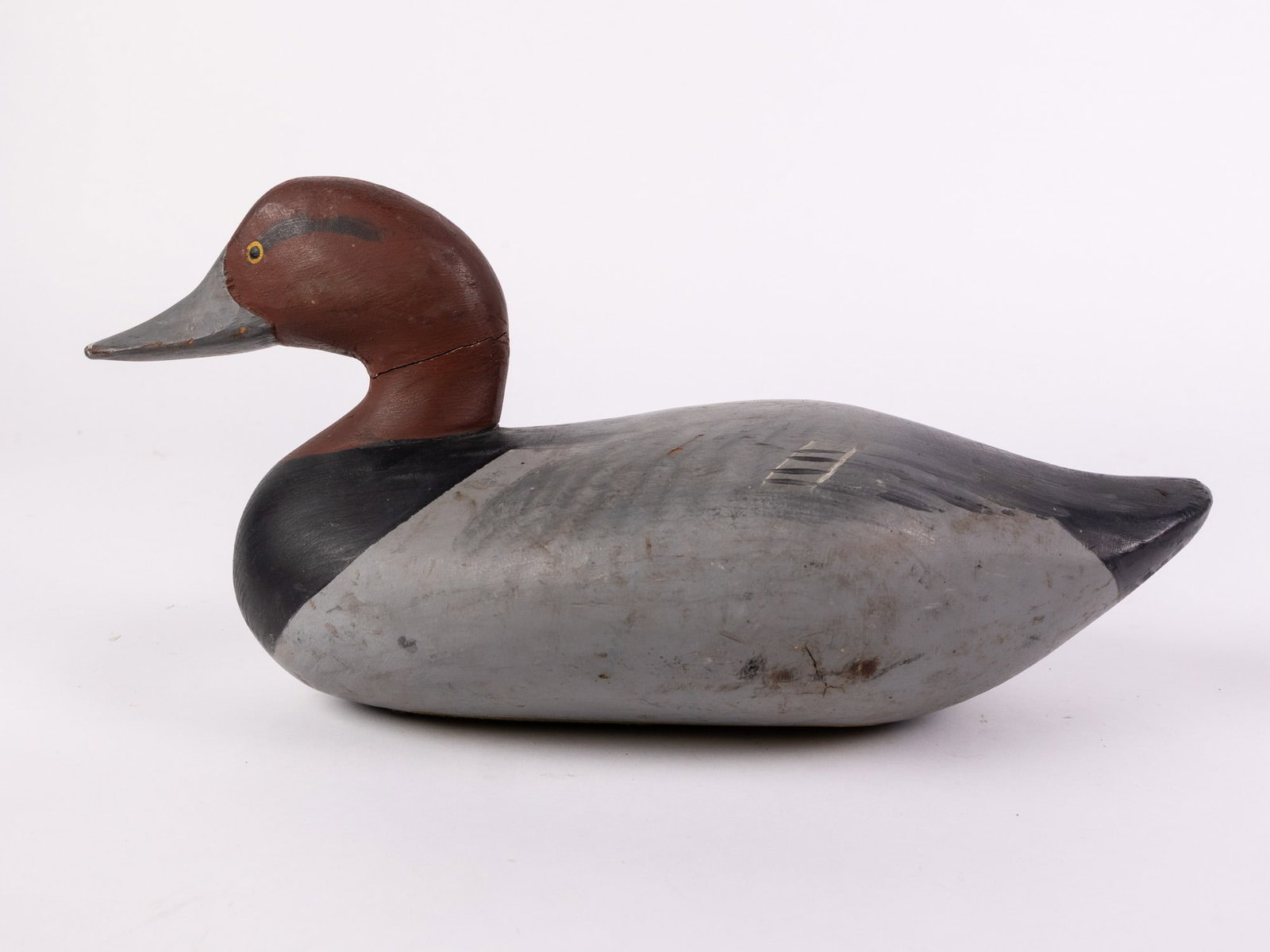 Vintage Redhead Drake Decoy - 6