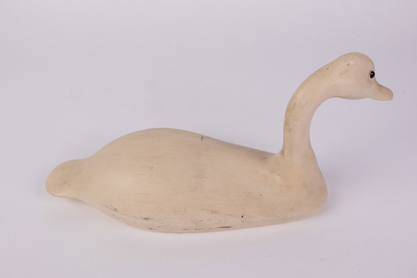 Vintage Carved Wooden Duck Decoy - 5