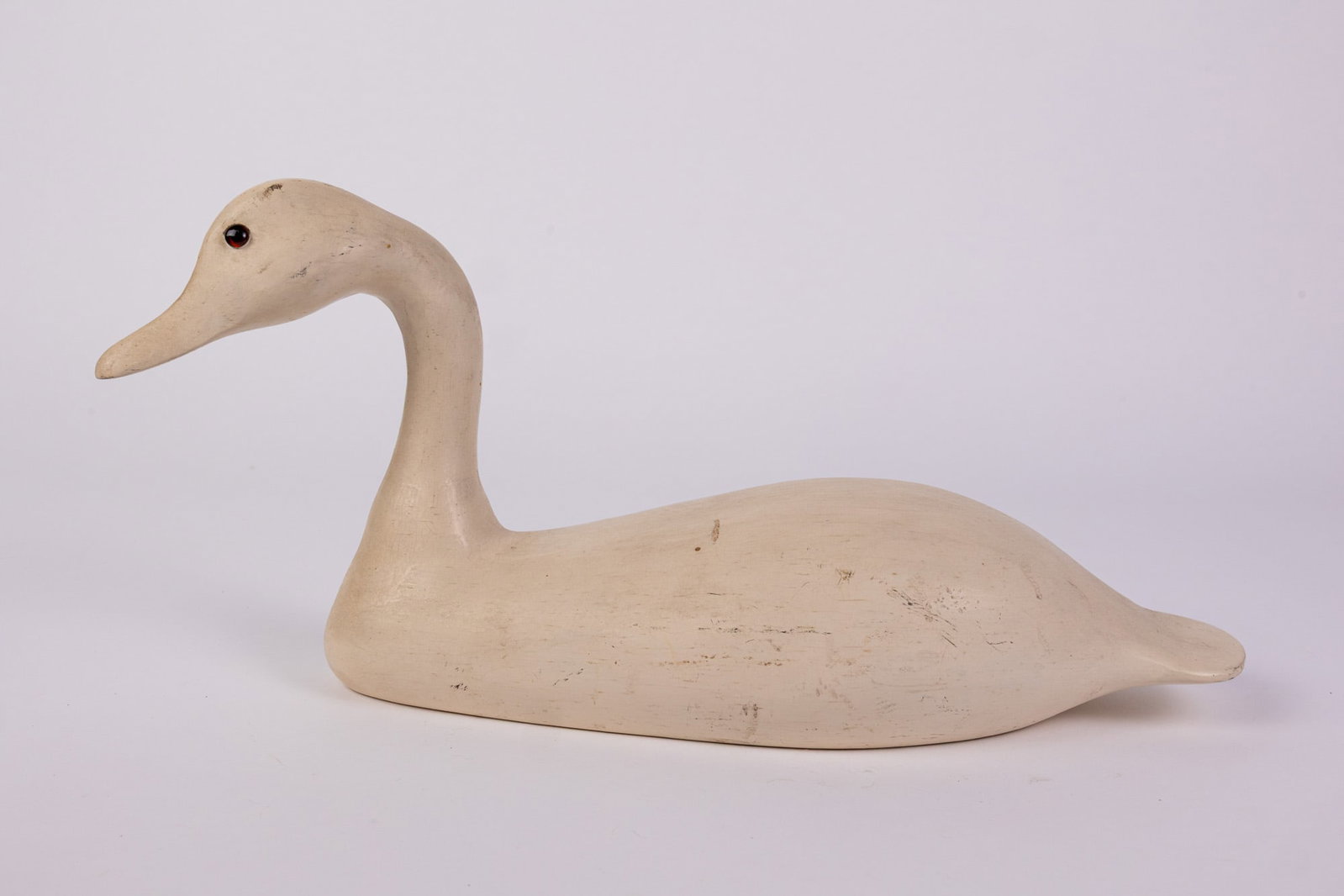 Vintage Carved Wooden Duck Decoy - 6