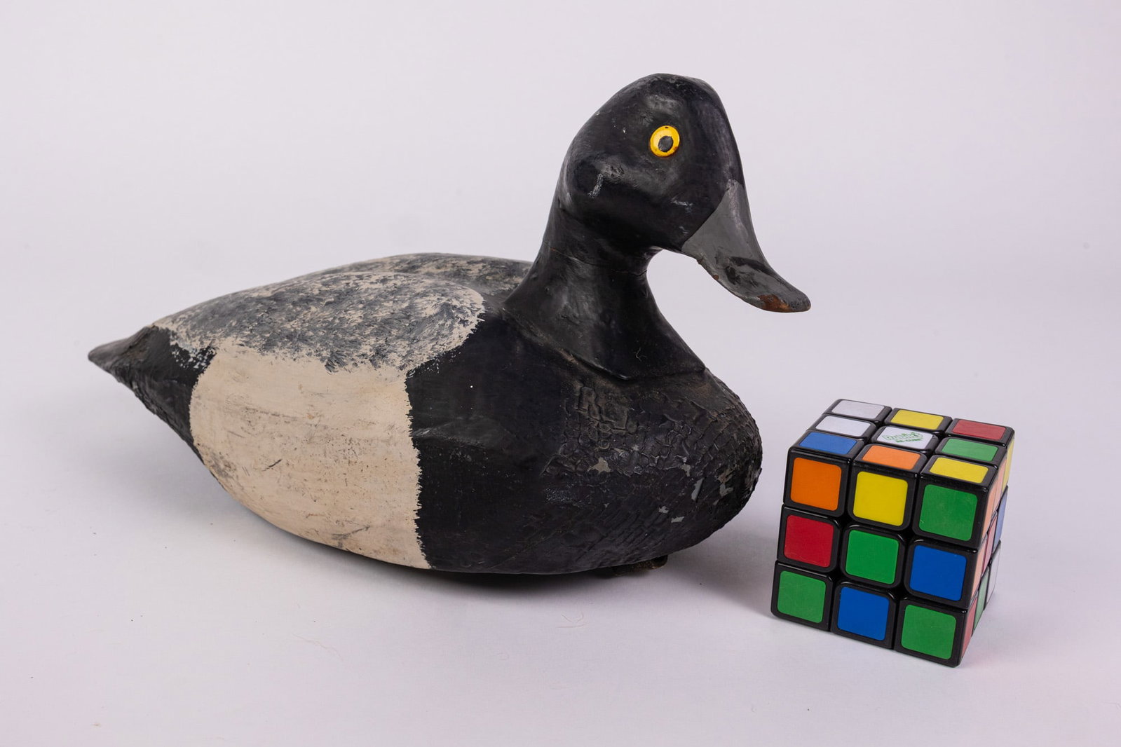 Vintage Bluebill Drake Duck Decoy - 2