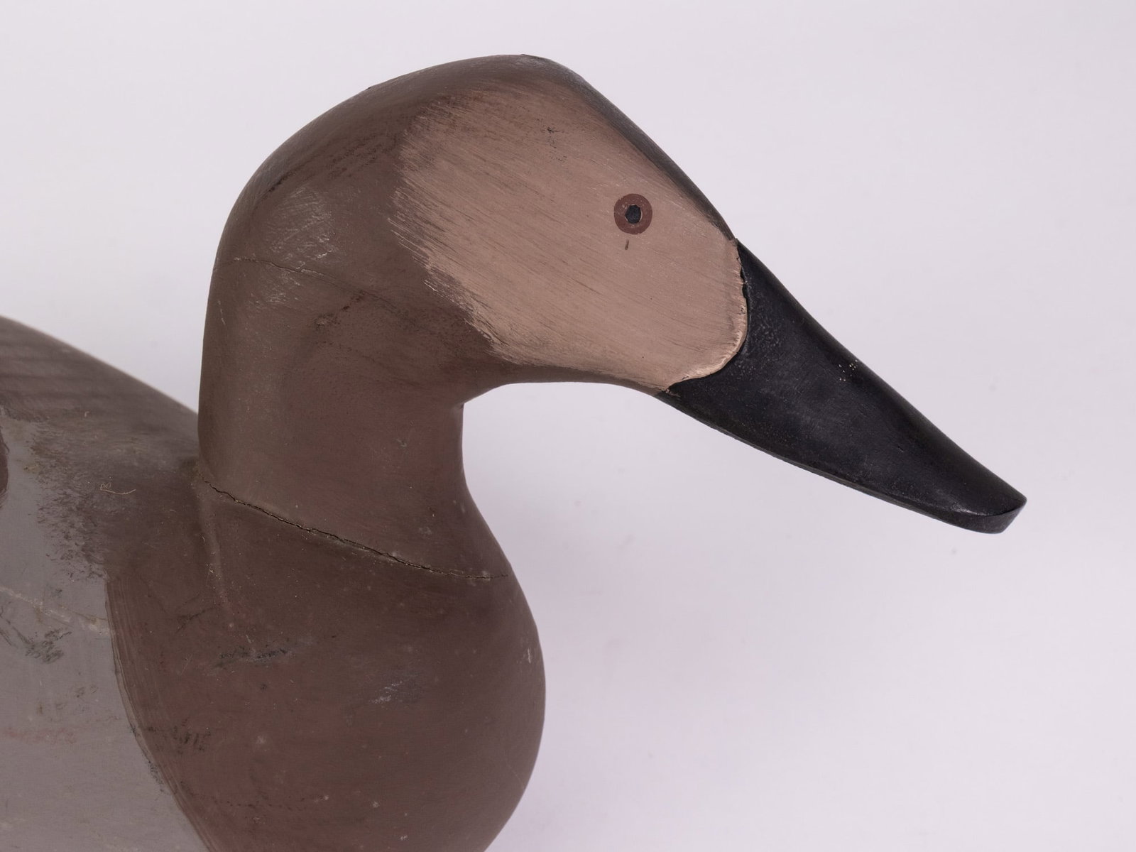 Captain Harry R. Jobes (1936-2019) | Canvasback Hen Duck Decoy - 3