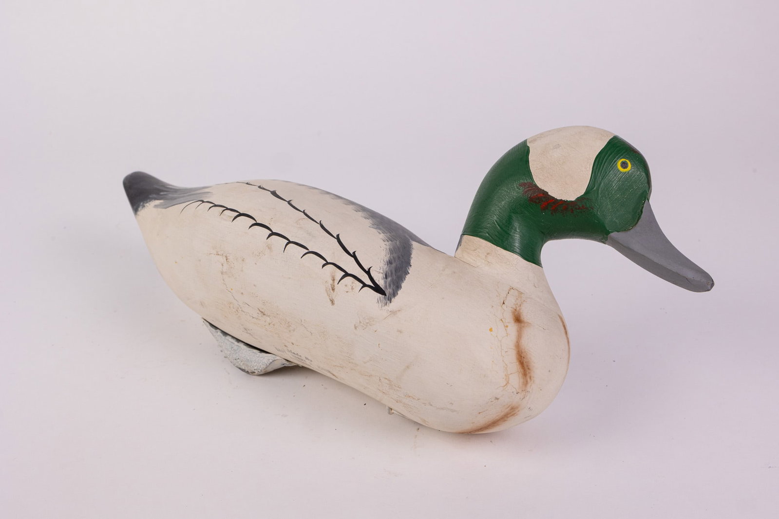 Captain Harry R. Jobes (1936-2019) | Bufflehead Drake Duck Decoy (1 of 7)