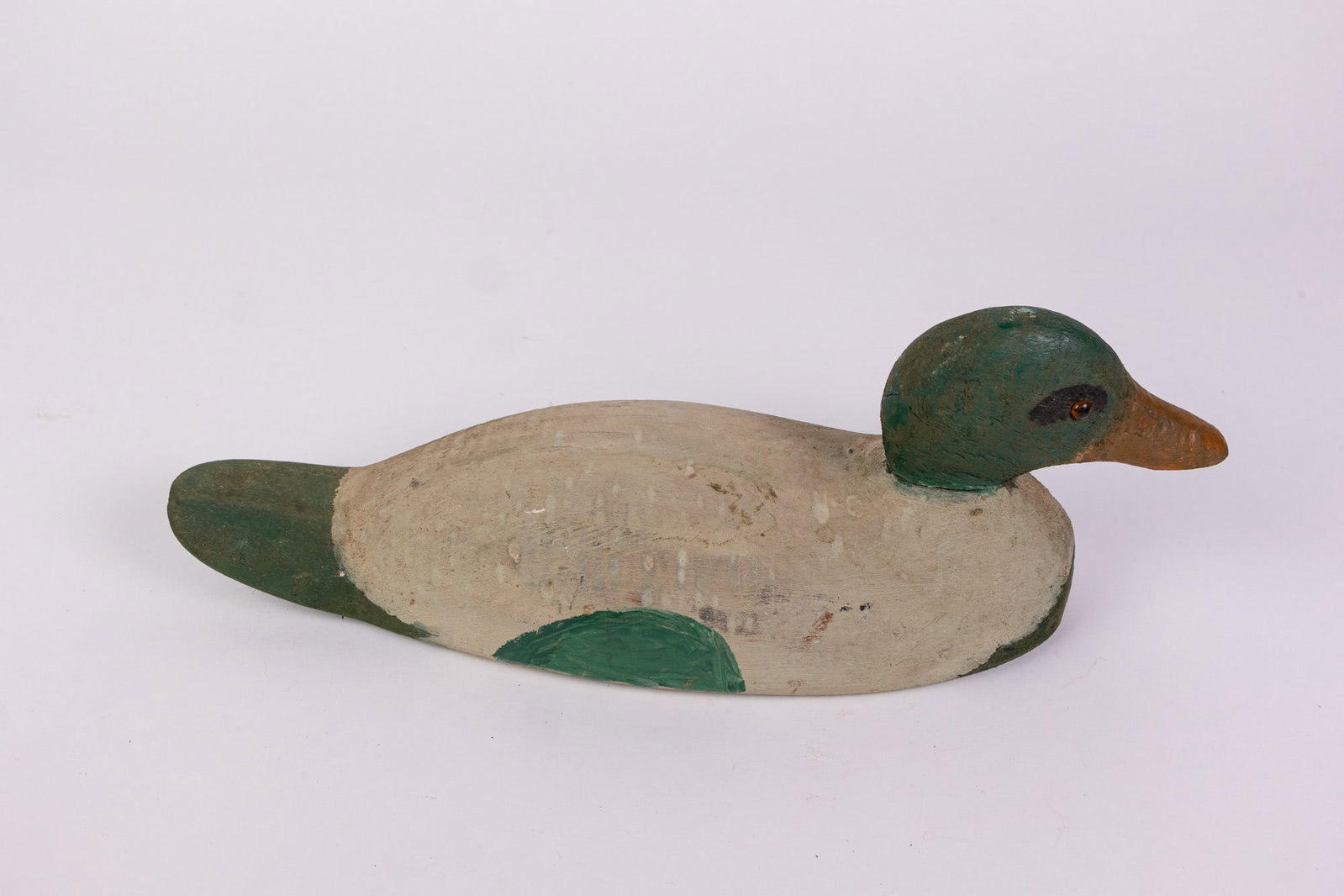 Vintage Wood Mallard Duck Decoy - 4