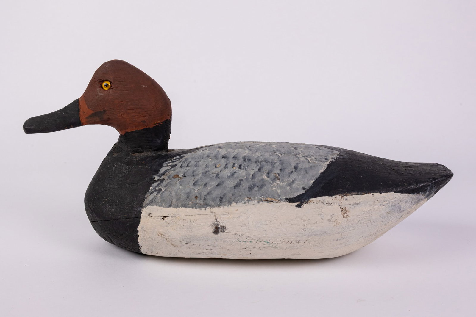 Vintage Canvasback Drake Duck Decoy - 5