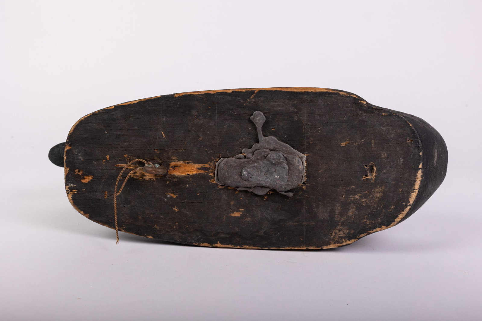 Vintage Black Duck Hen Decoy - 7