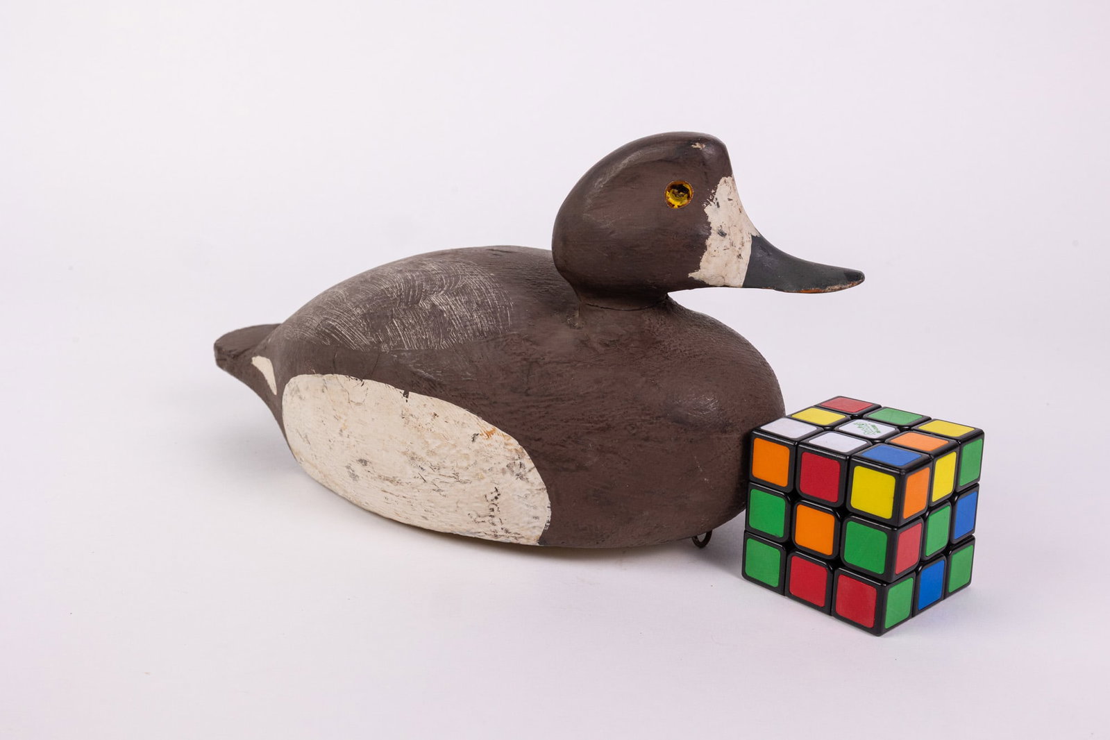 Vintage Bufflehead Hen Duck Decoy - 2