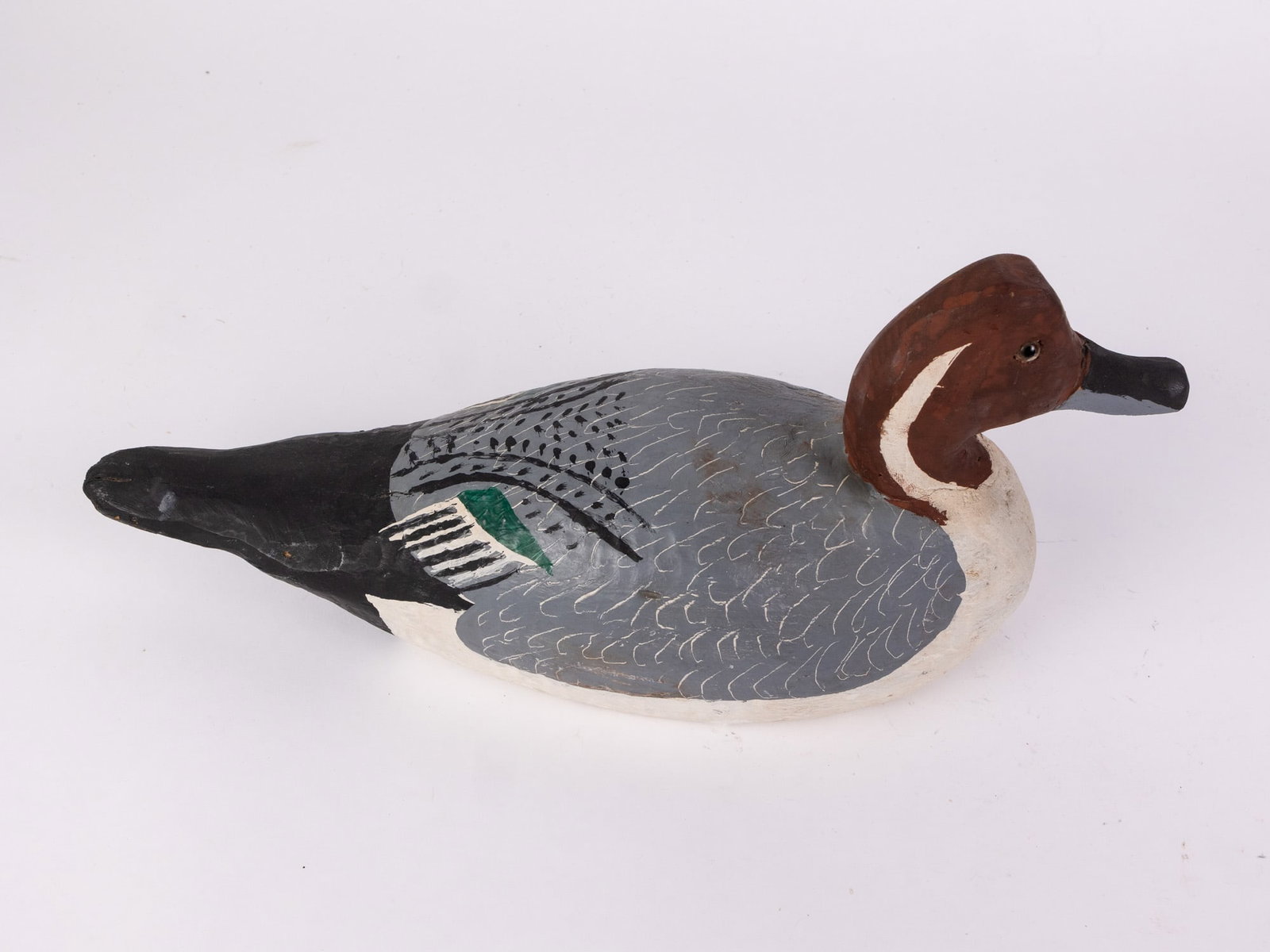 Vintage Pintail Drake Duck Decoy - 5
