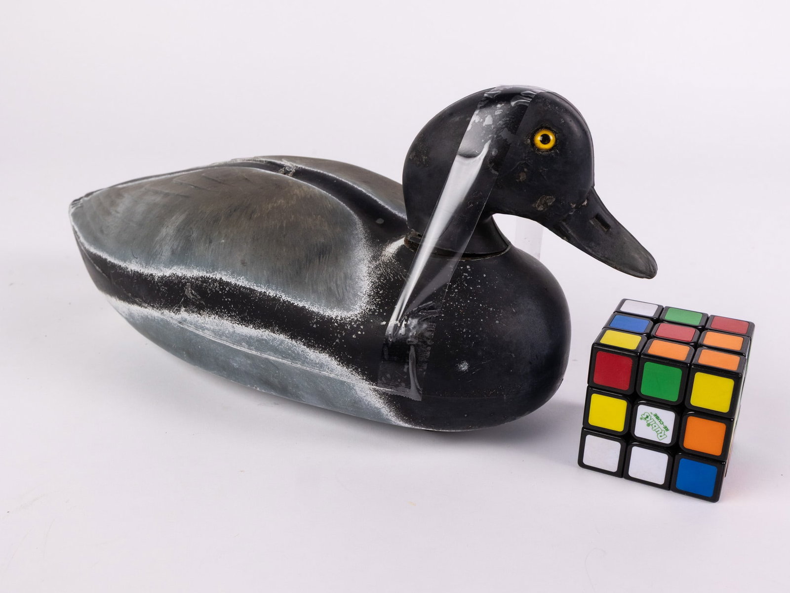 Vintage Rubber Bluebill Duck Decoy by Majestic Decoys - 2
