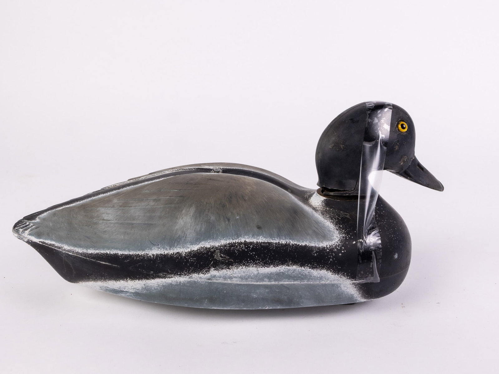 Vintage Rubber Bluebill Duck Decoy by Majestic Decoys - 3