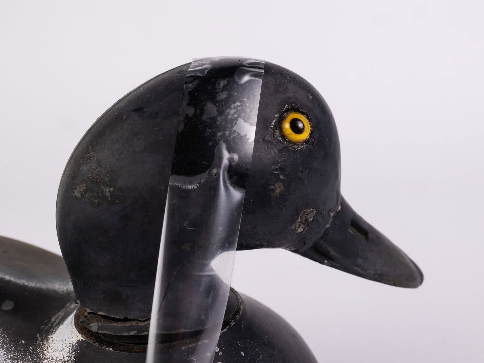 Vintage Rubber Bluebill Duck Decoy by Majestic Decoys - 4