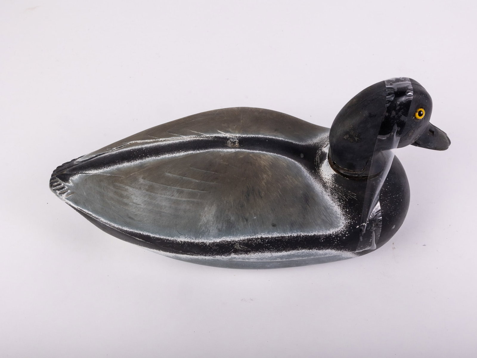 Vintage Rubber Bluebill Duck Decoy by Majestic Decoys - 5