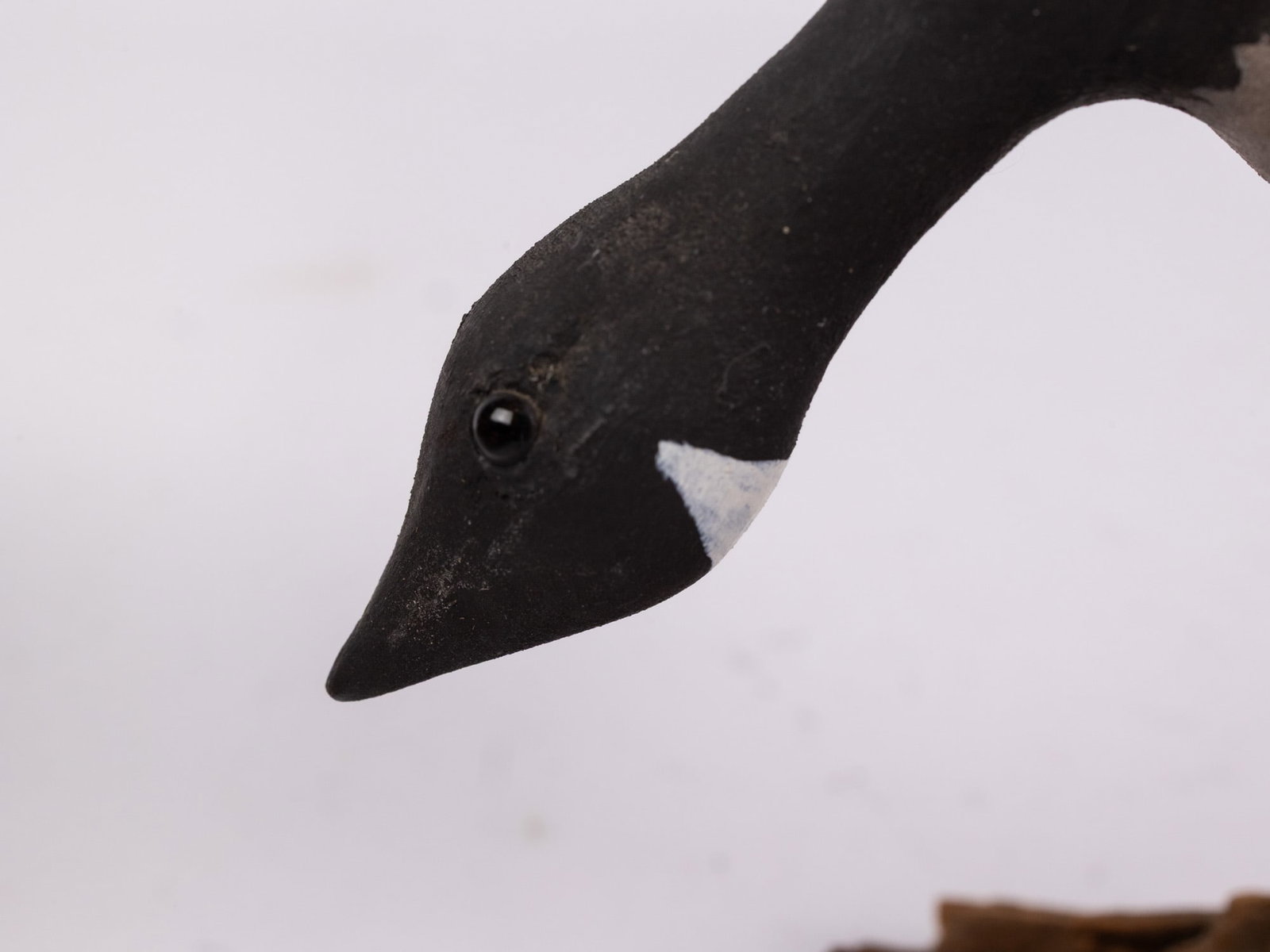 Vintage Hand Carved Canada Goose Decoy - 5