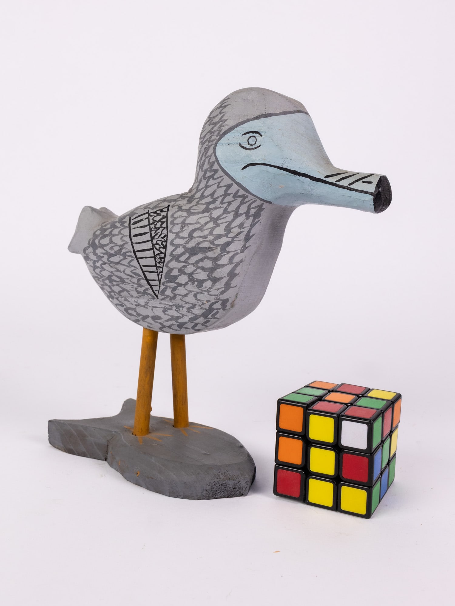c. 1972 Bill Birch [Chincoteague Island, VA] Dodo Bird Decoy - 2