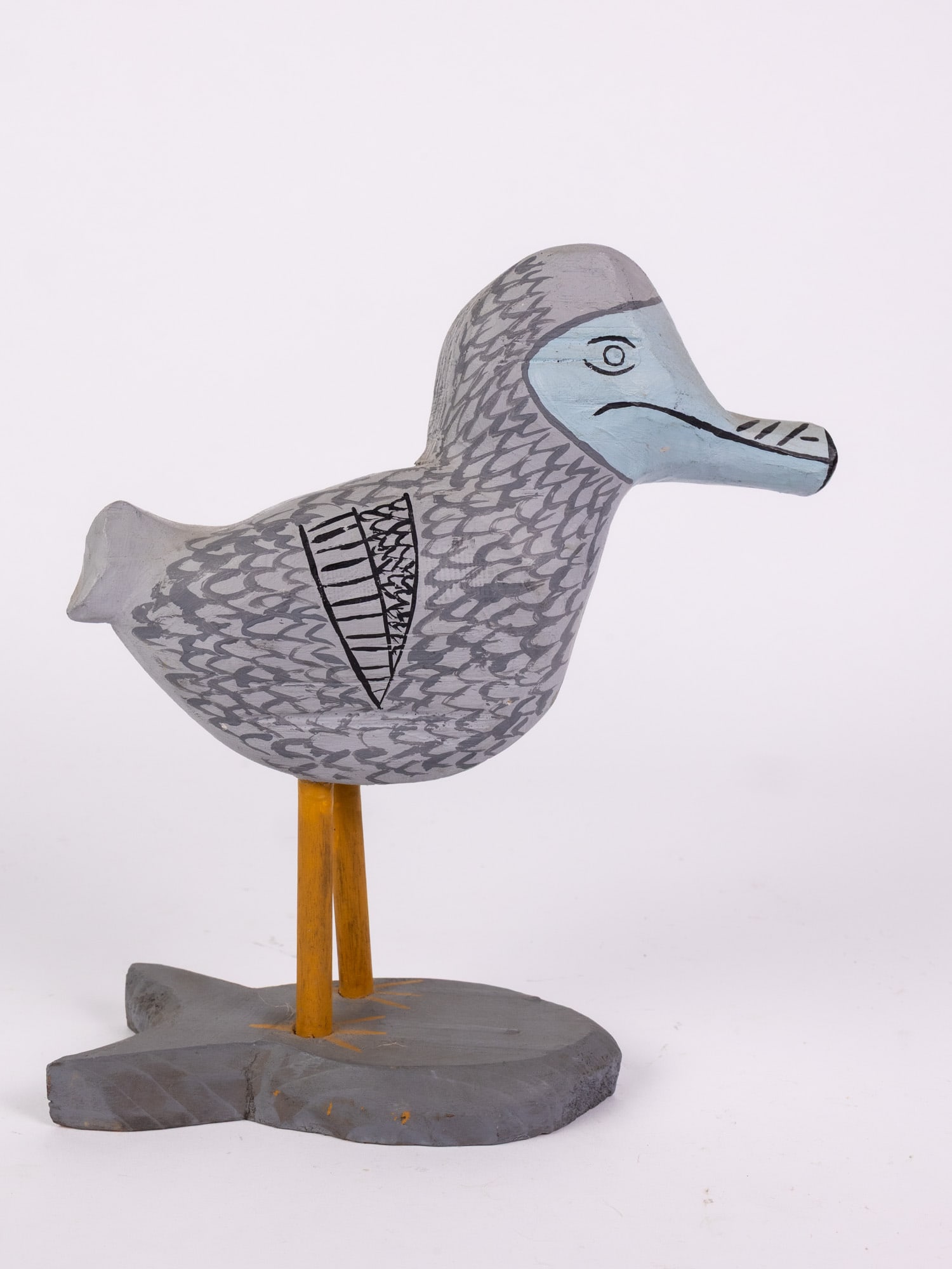 c. 1972 Bill Birch [Chincoteague Island, VA] Dodo Bird Decoy - 3