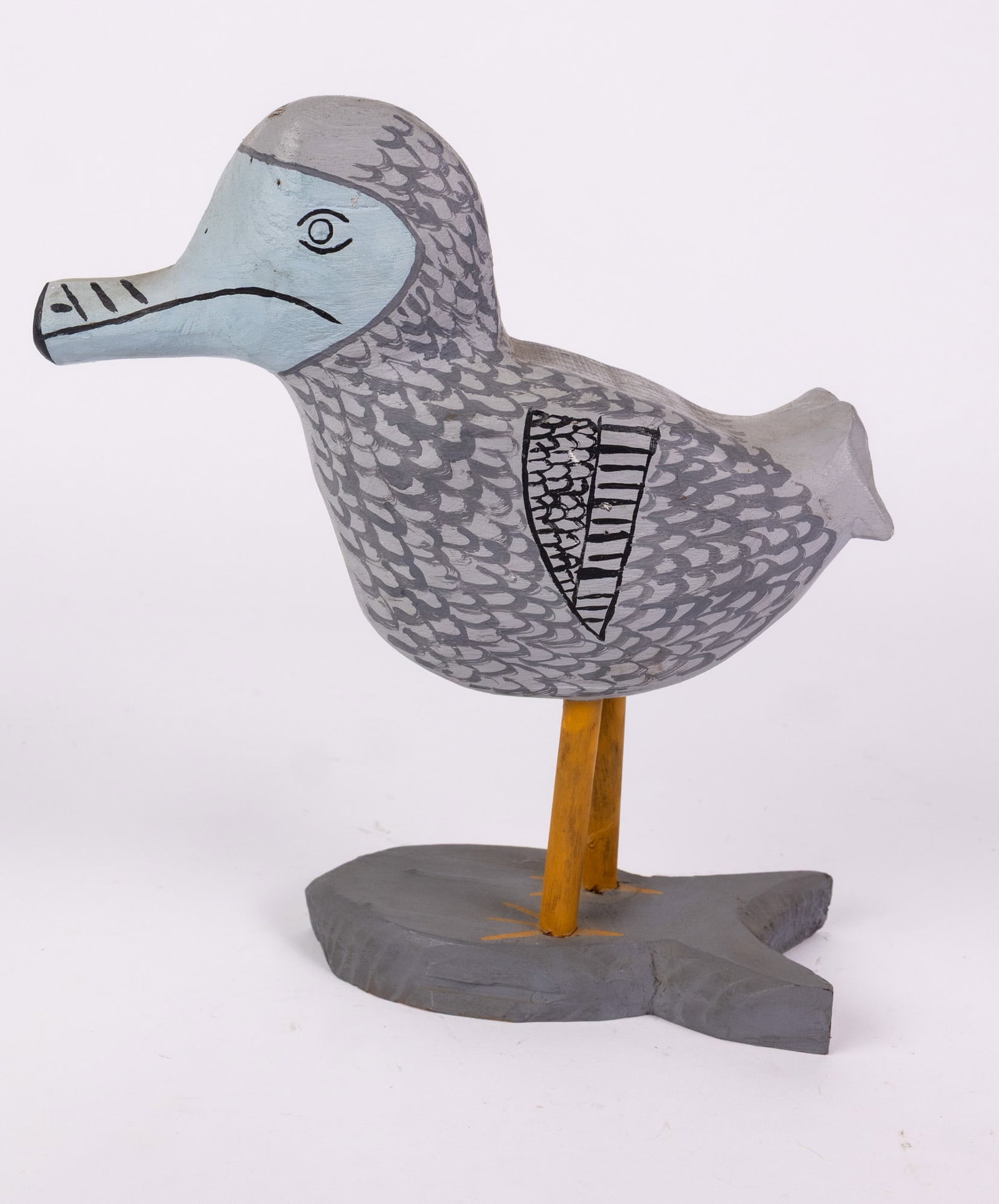 c. 1972 Bill Birch [Chincoteague Island, VA] Dodo Bird Decoy - 5