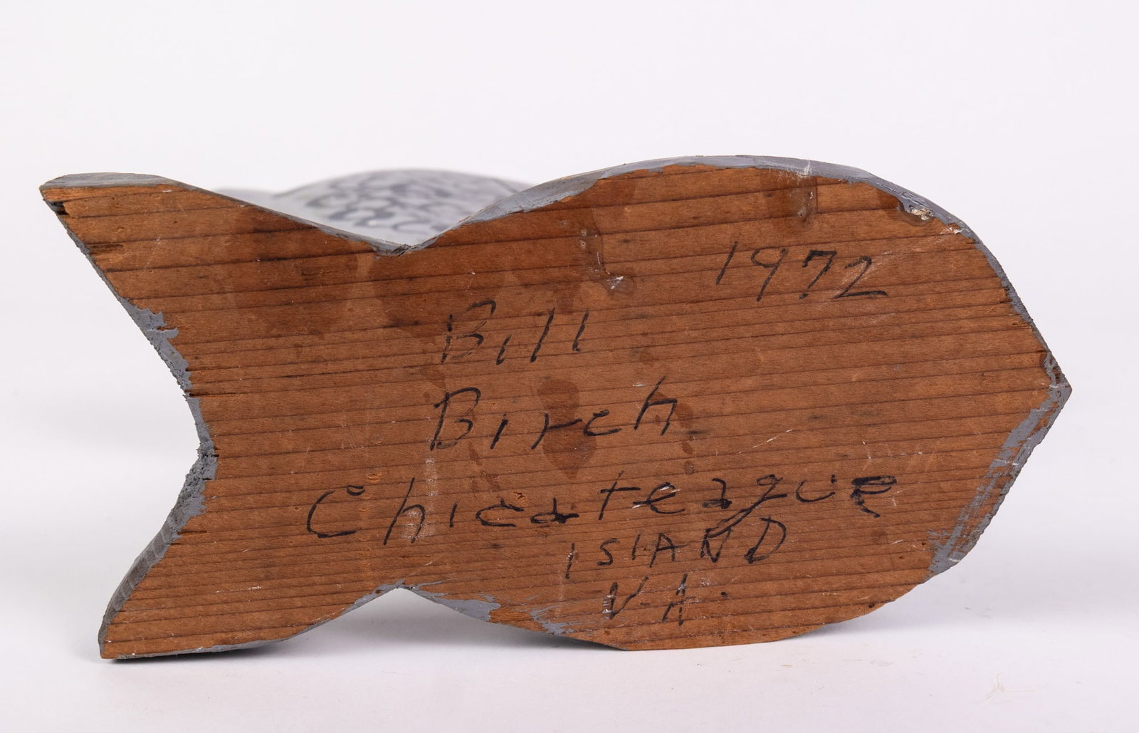 c. 1972 Bill Birch [Chincoteague Island, VA] Dodo Bird Decoy - 6