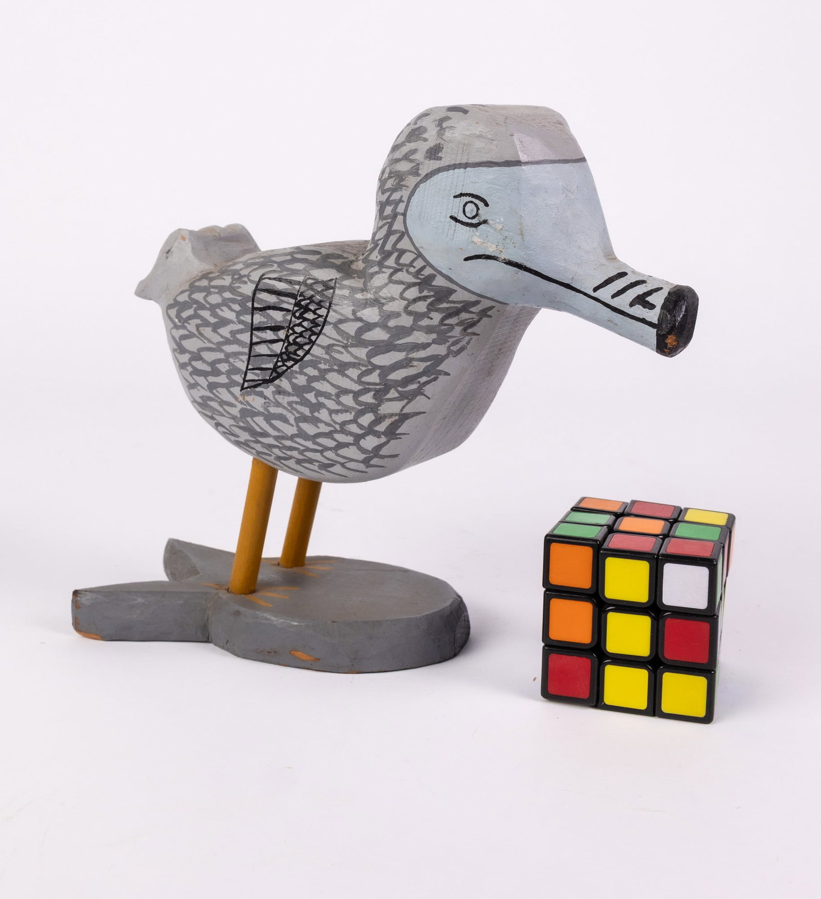 c. 1972 Bill Birch [Chincoteague Island, VA] Dodo Bird Decoy - 2
