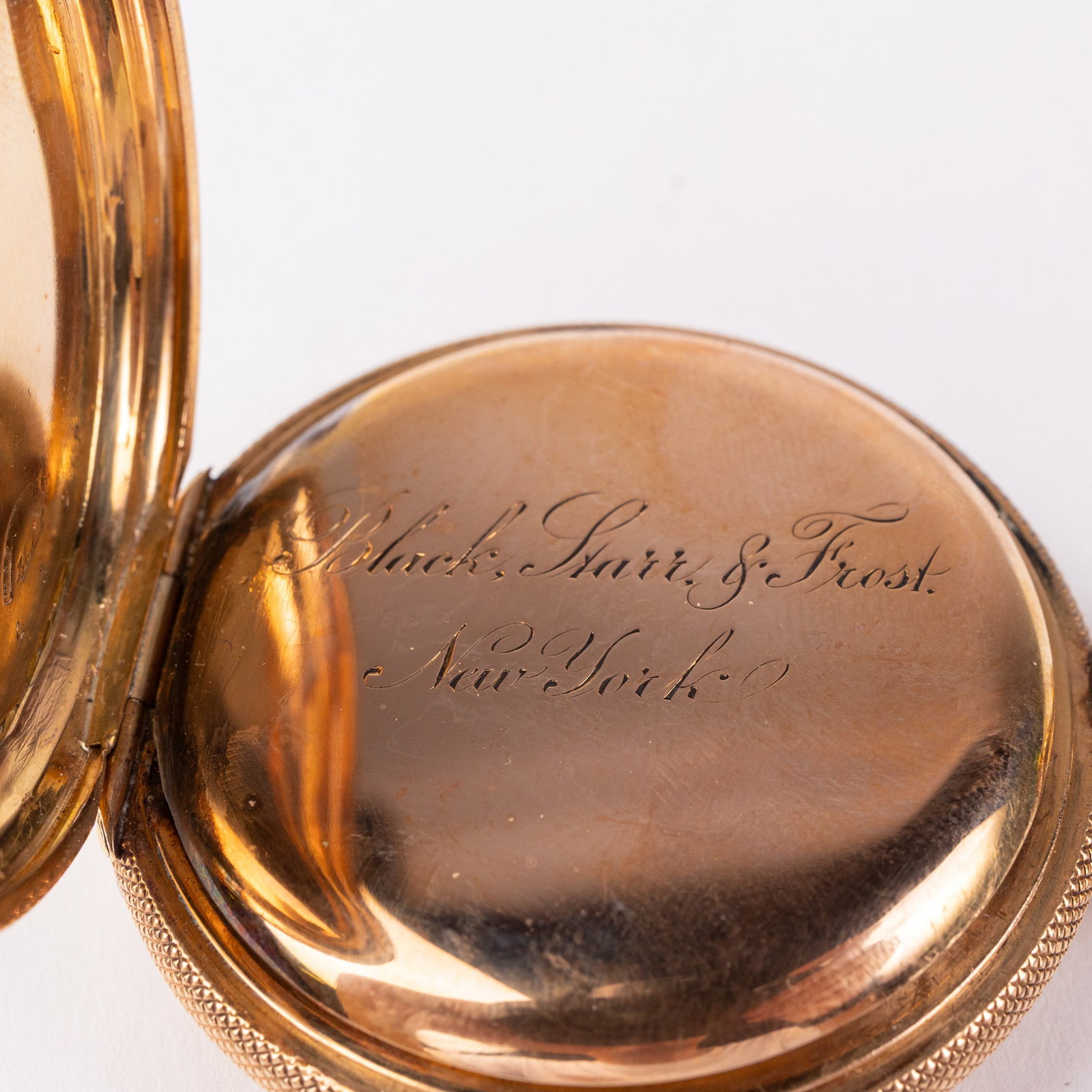 19th c. 18K Gold Black Starr & Frost Pocket Watch - 11