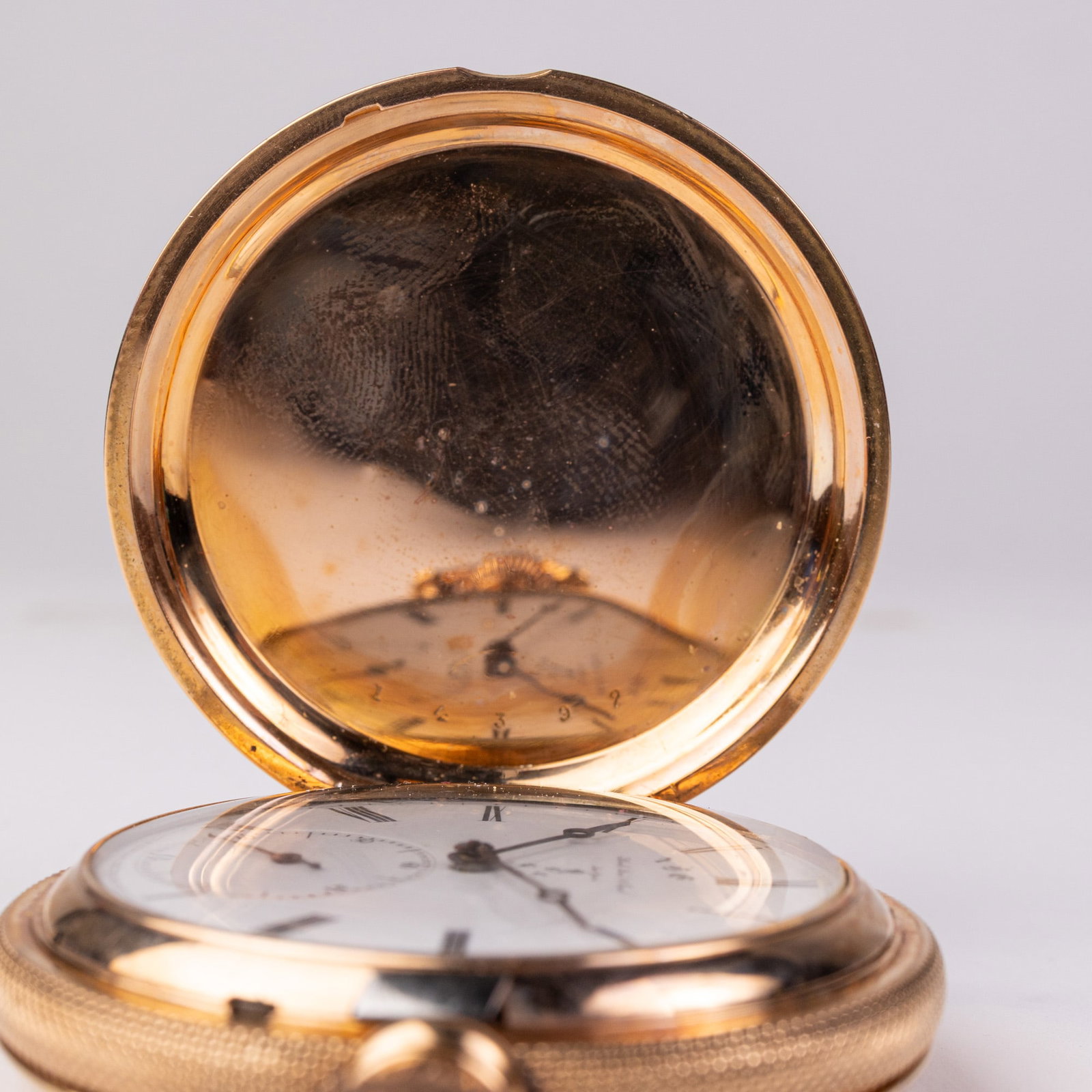 19th c. 18K Gold Black Starr & Frost Pocket Watch - 7