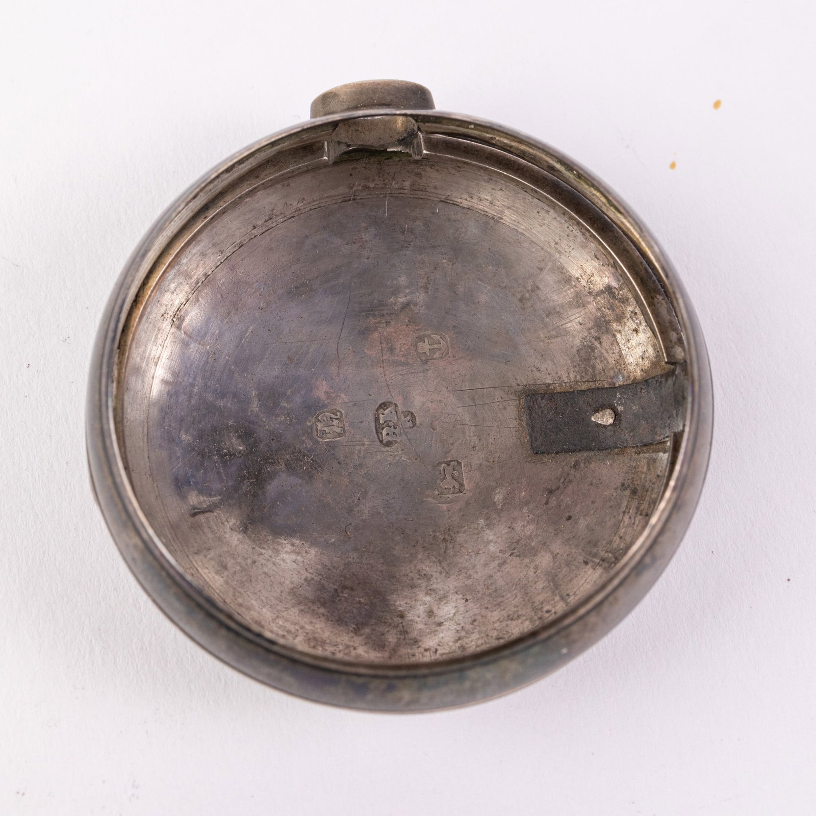 18th c. Silver J. Johnstone Pair-Cased Verge Watch & Chain - 5
