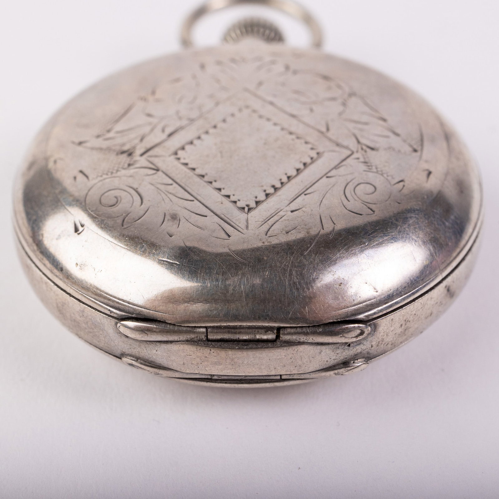 c. 1884 Coin Silver Elgin Pocket Watch - 6