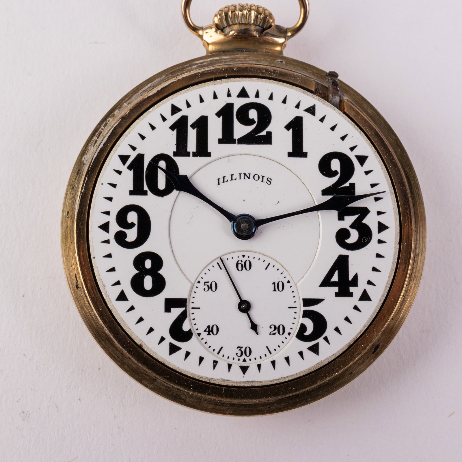 c. 1926 Antique Illinois "Bunn Special" Pocket Watch - 3