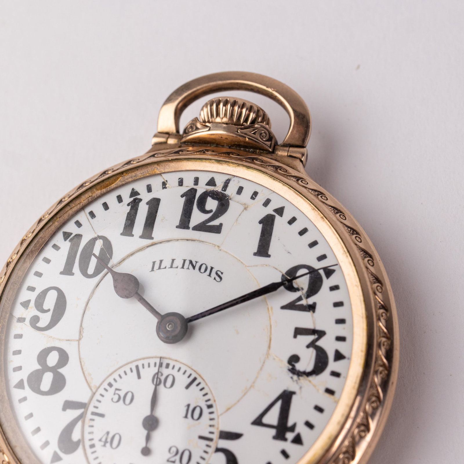 c. 1927 Antique Illinois "Bunn Special" Model 29 Pocket Watch - 4