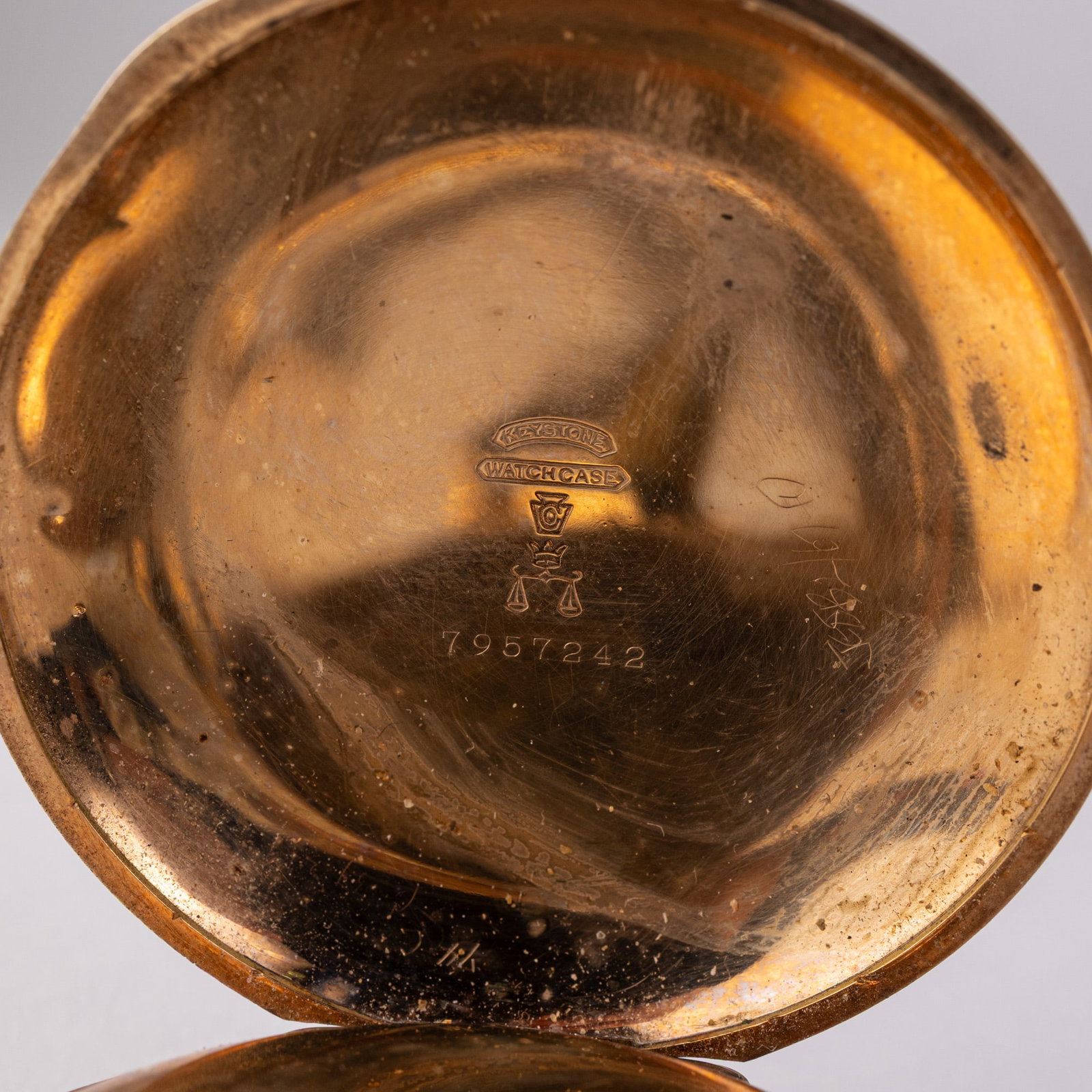 c. 1904 Antique Elgin Motor Barrel Pocket Watch w/ Veritas Movement - 7