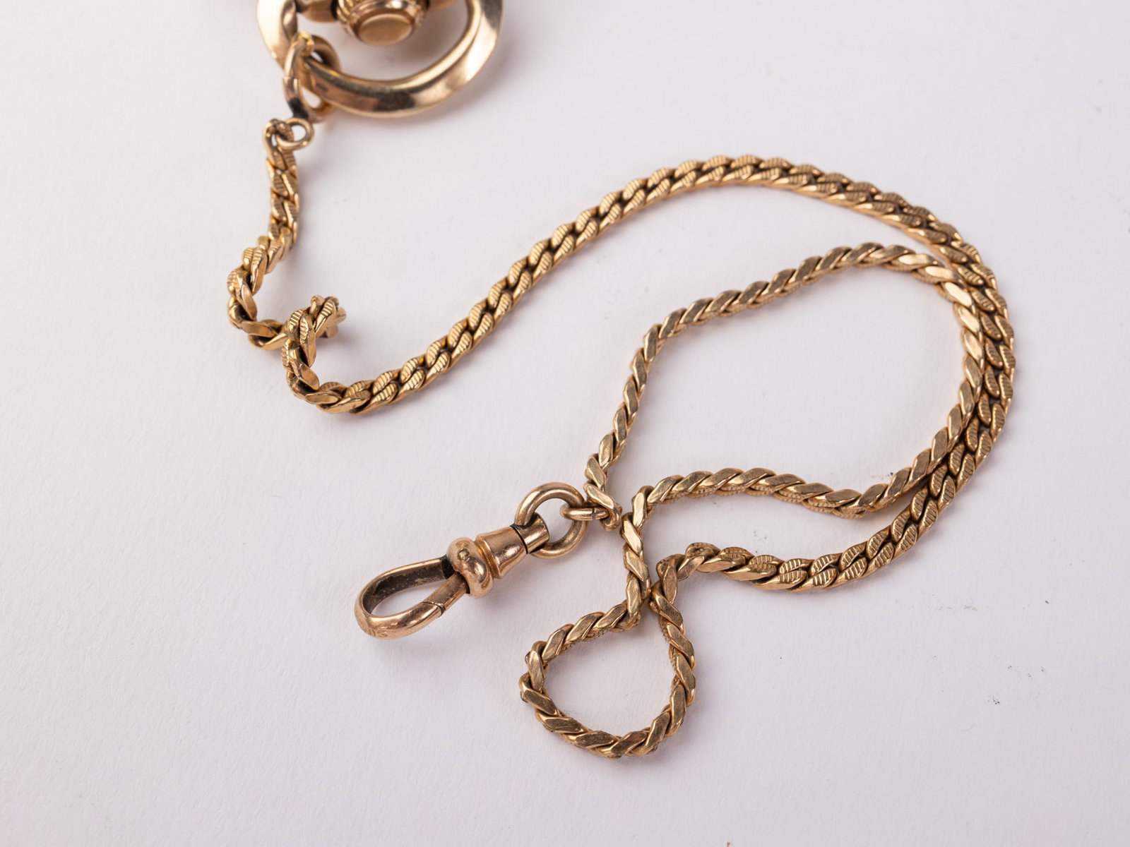 c. 1924 Elgin B.W. Raymond Railroad Pocket Watch w/ Simmons Chain - 6