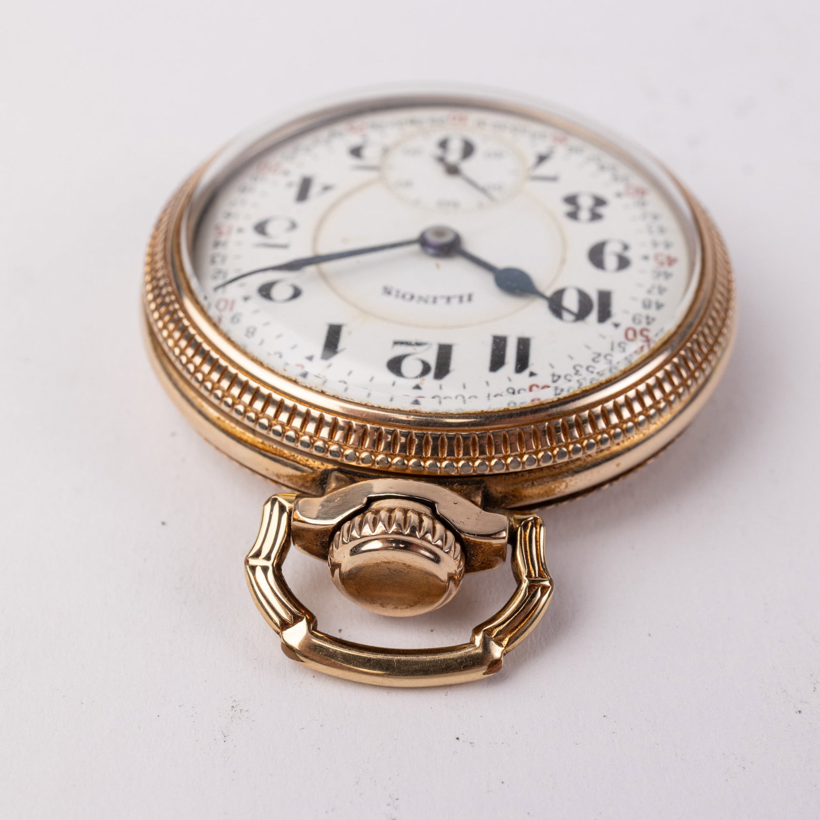 Illinois Bunn Special Railroad Grade Antique Pocket Watch - 2