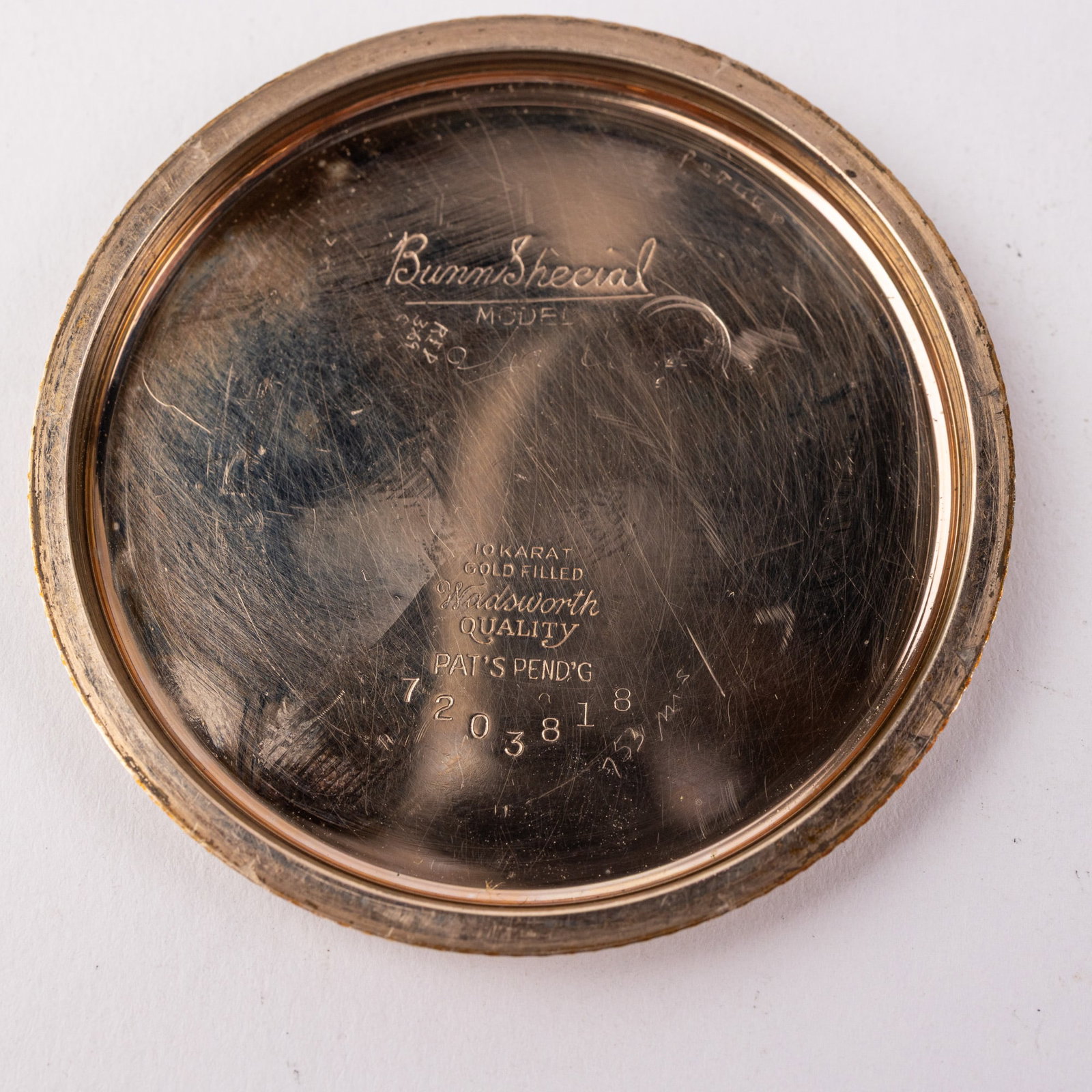 Illinois Bunn Special Railroad Grade Antique Pocket Watch - 3