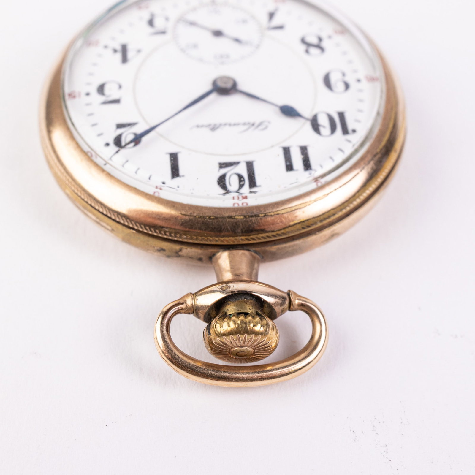 Antique Hamilton Model 992 Railroad Grade Pocket Watch - 3