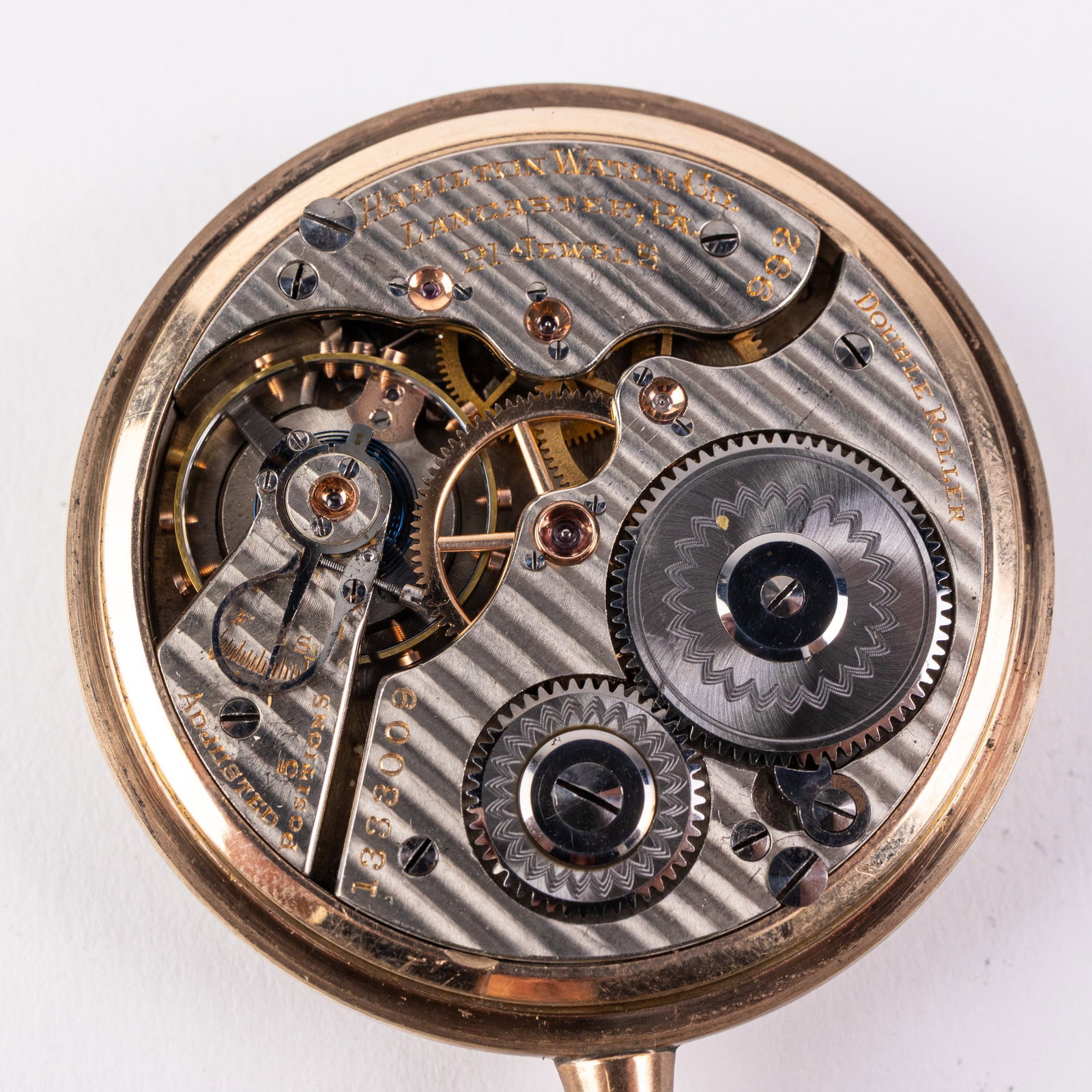 Antique Hamilton Model 992 Railroad Grade Pocket Watch - 6