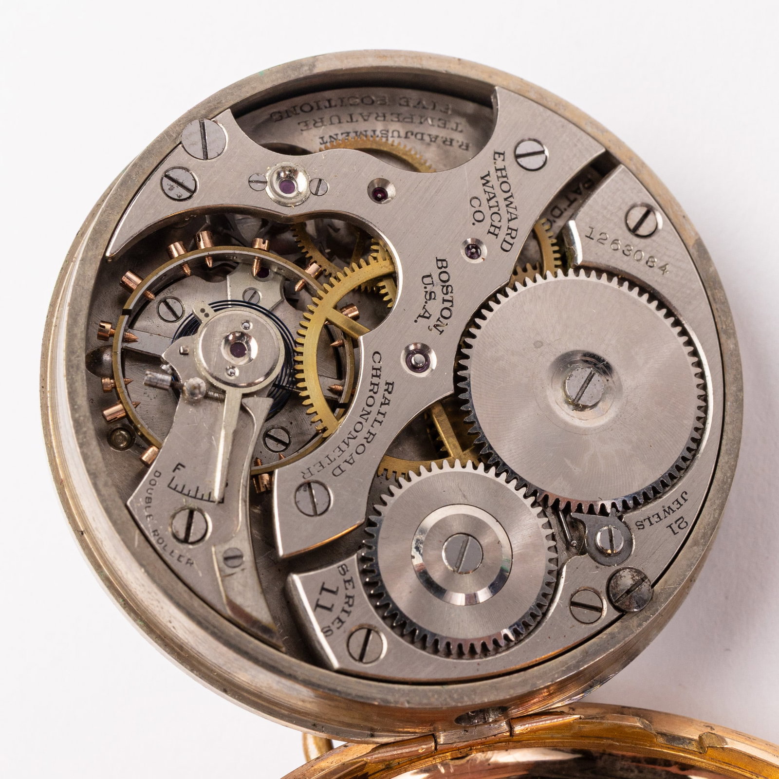 c. 1912 E. Howard & Co. Series 11 Railroad Chronometer - 3