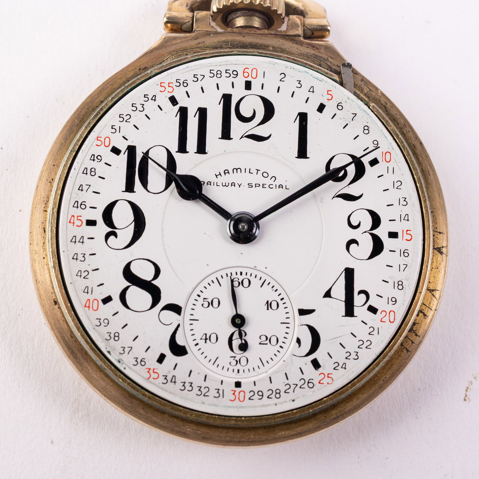 Hamilton Railway Special Model 992B Pocket Watch - 4